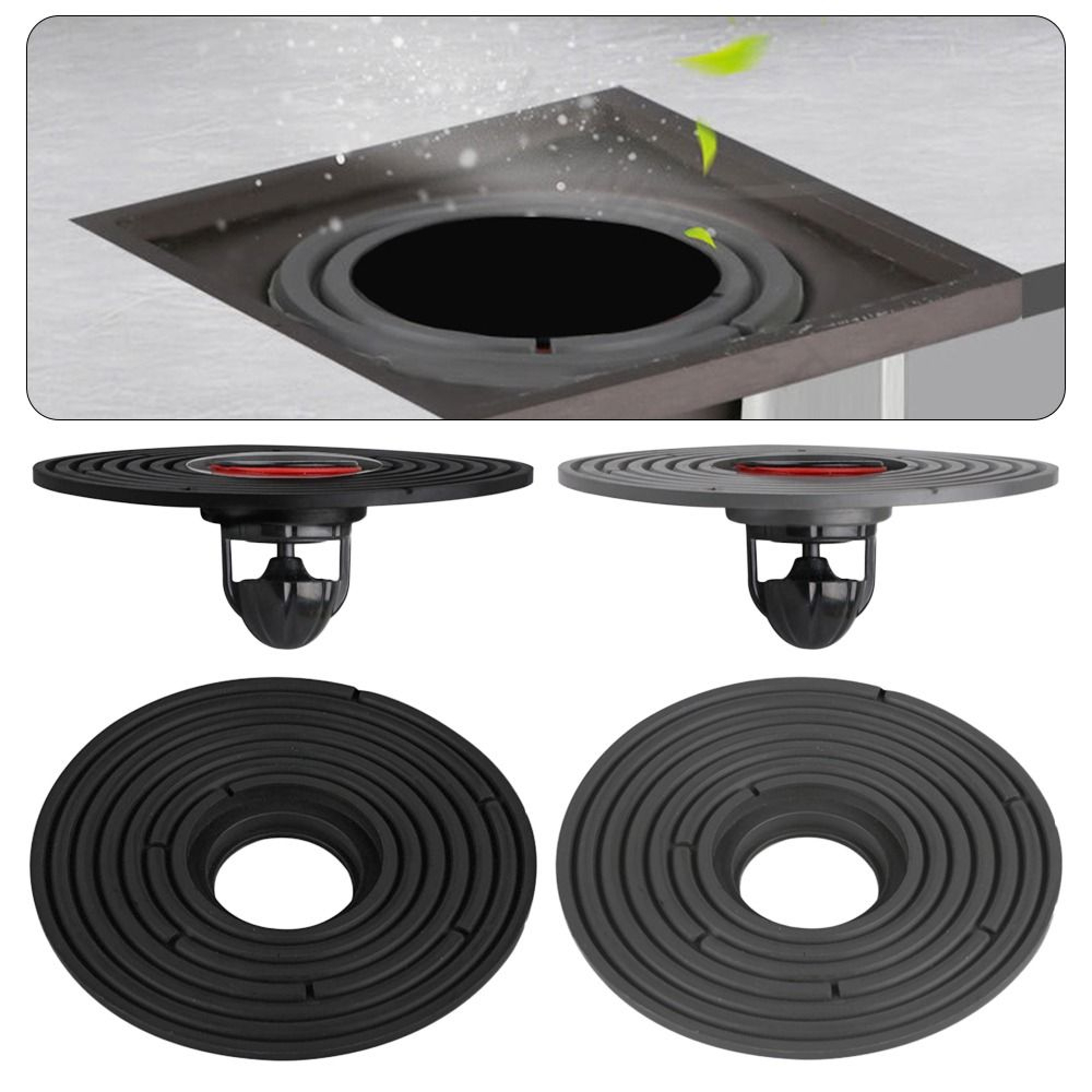 Large Size Floor Drain Core With Odor Proof Anti Insect Trap And Rapid Drainage Cover 0