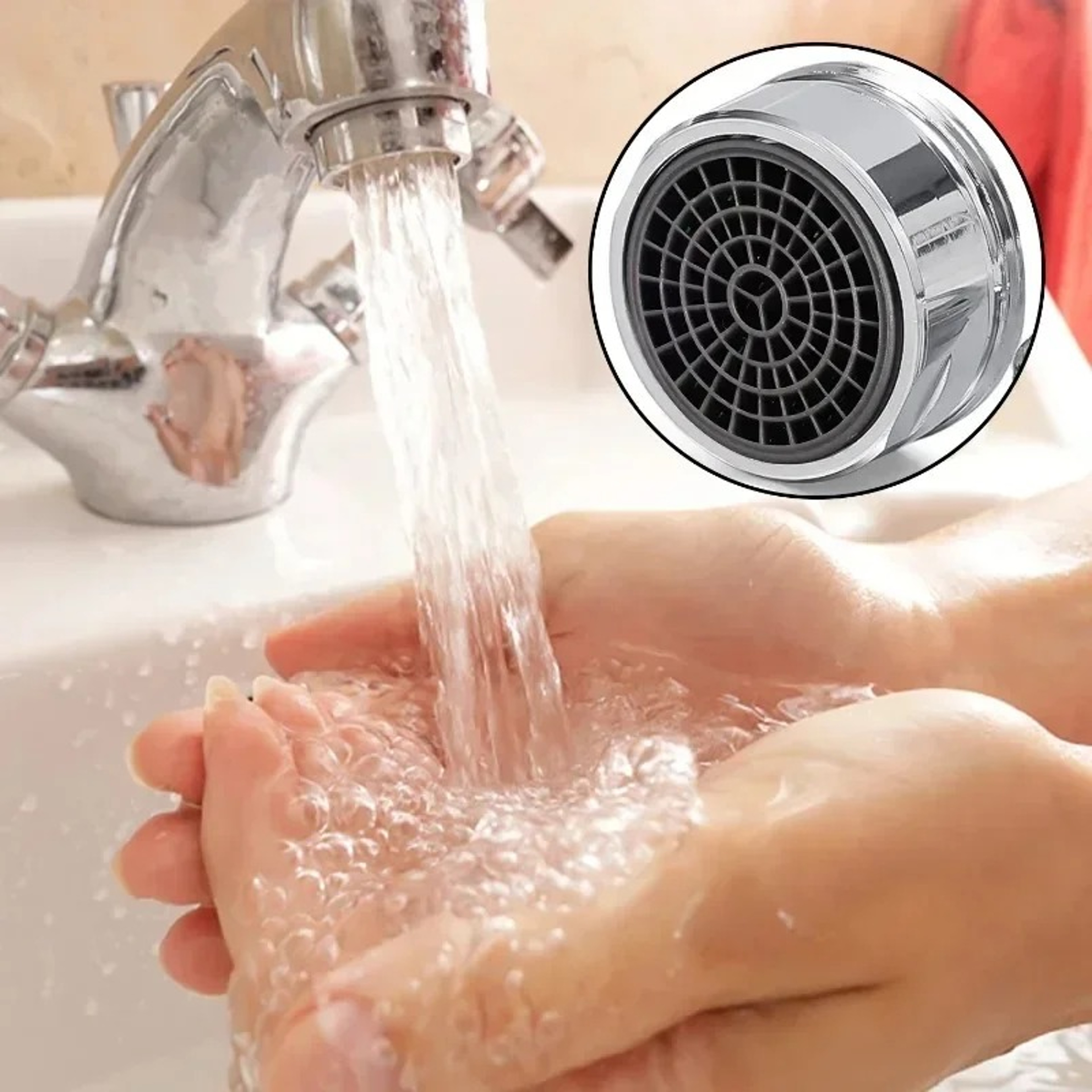 Water Saving Faucet Aerator Brass Tap Filter Nozzle Set – view 3