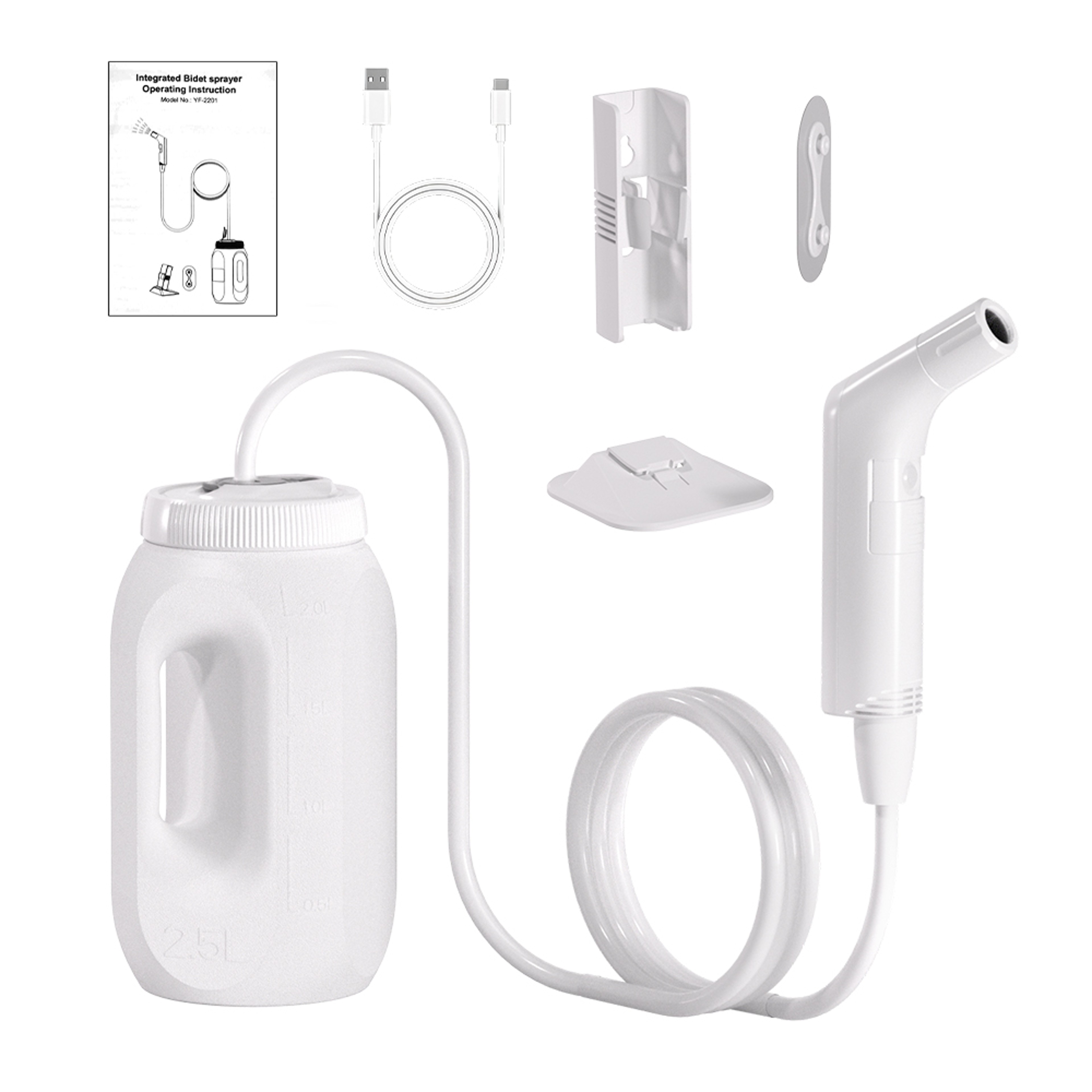 Portable Electric Bidet Rechargeable Travel Bidet for Hygiene Anywhere – view 8