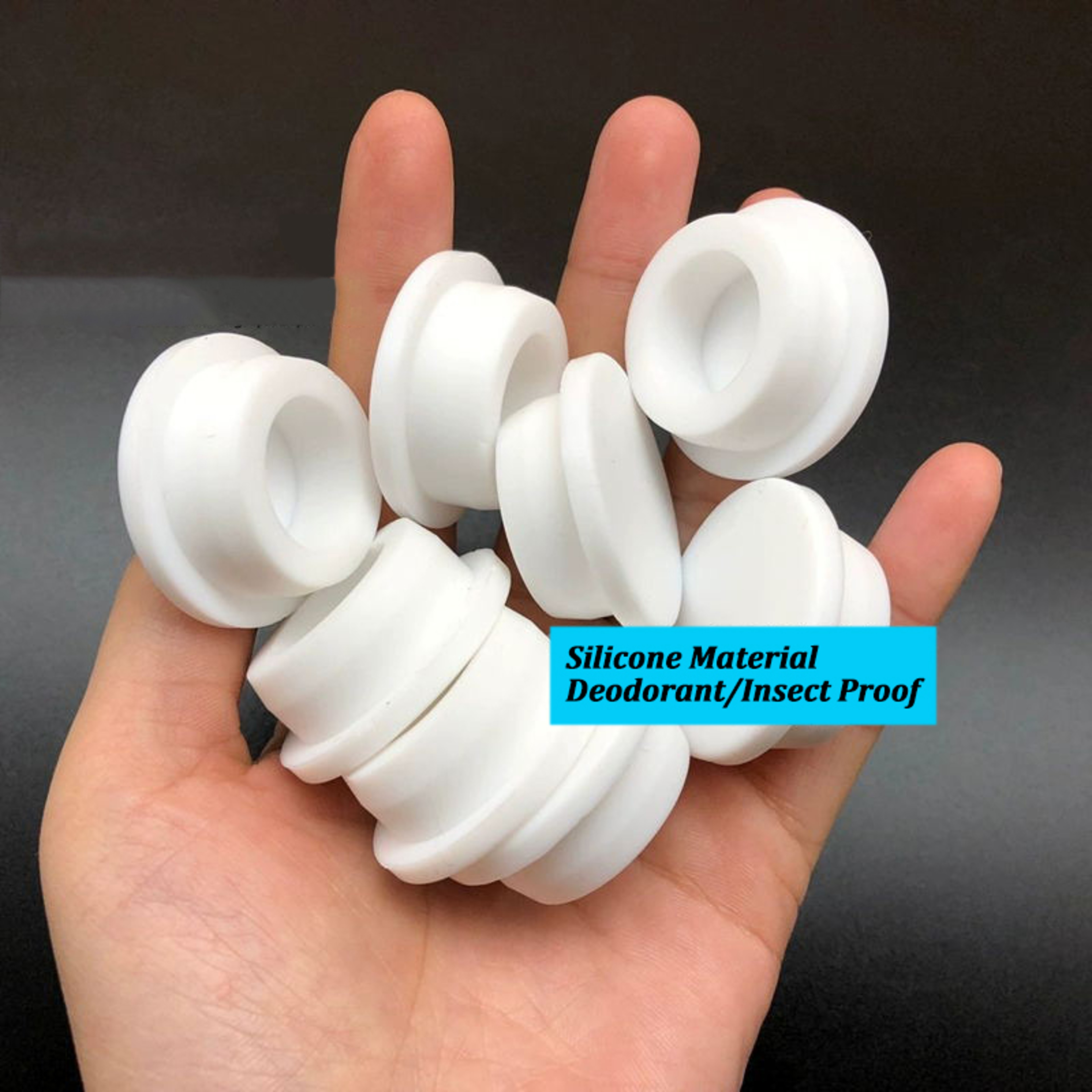 Universal Sink Overflow Ring Set Leakproof Drain Plug Kit For Bathroom Kitchen Bathtub 2