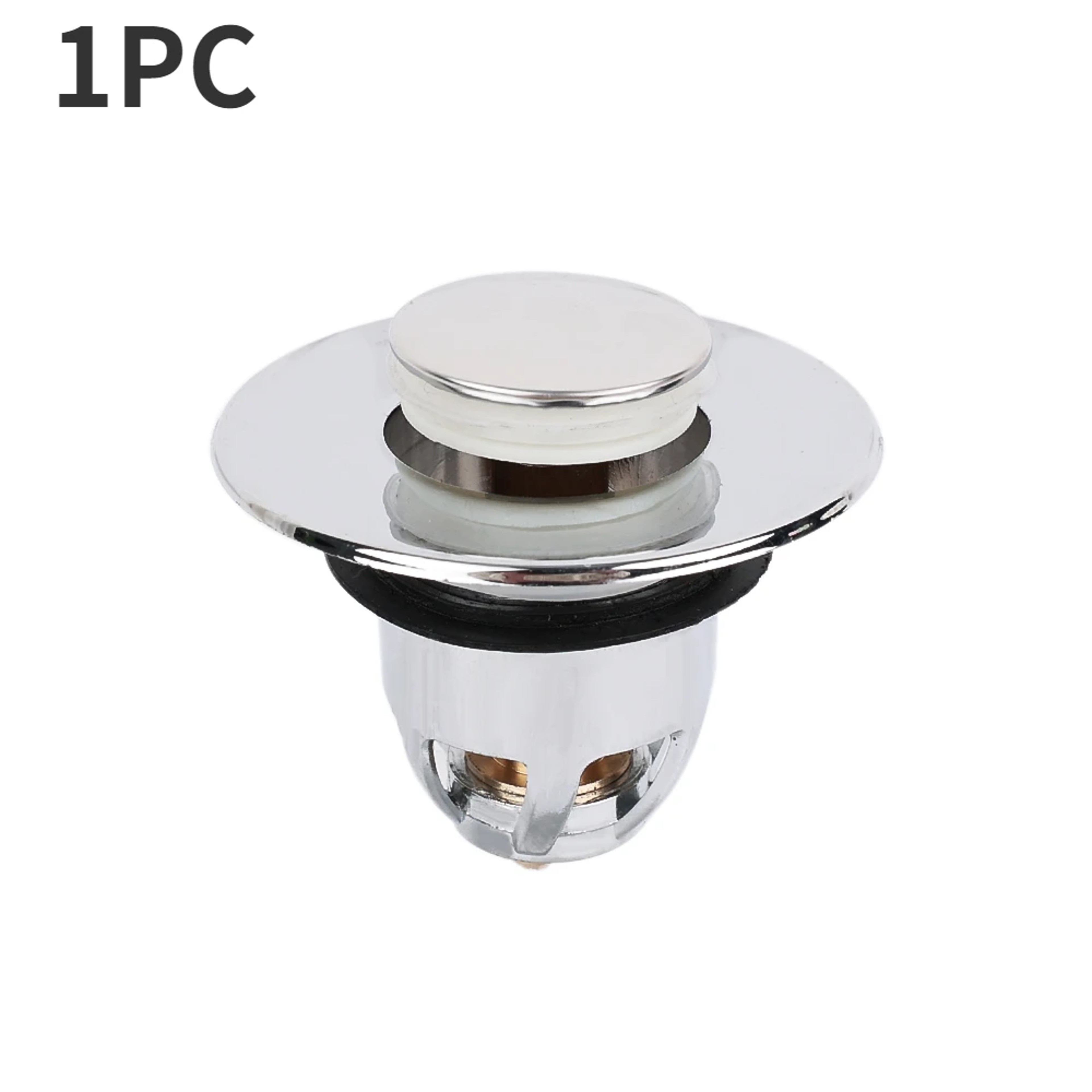 Universal Push Pop Sink Stopper With Sink Drain Filter Anti Clog Bounce Core 6