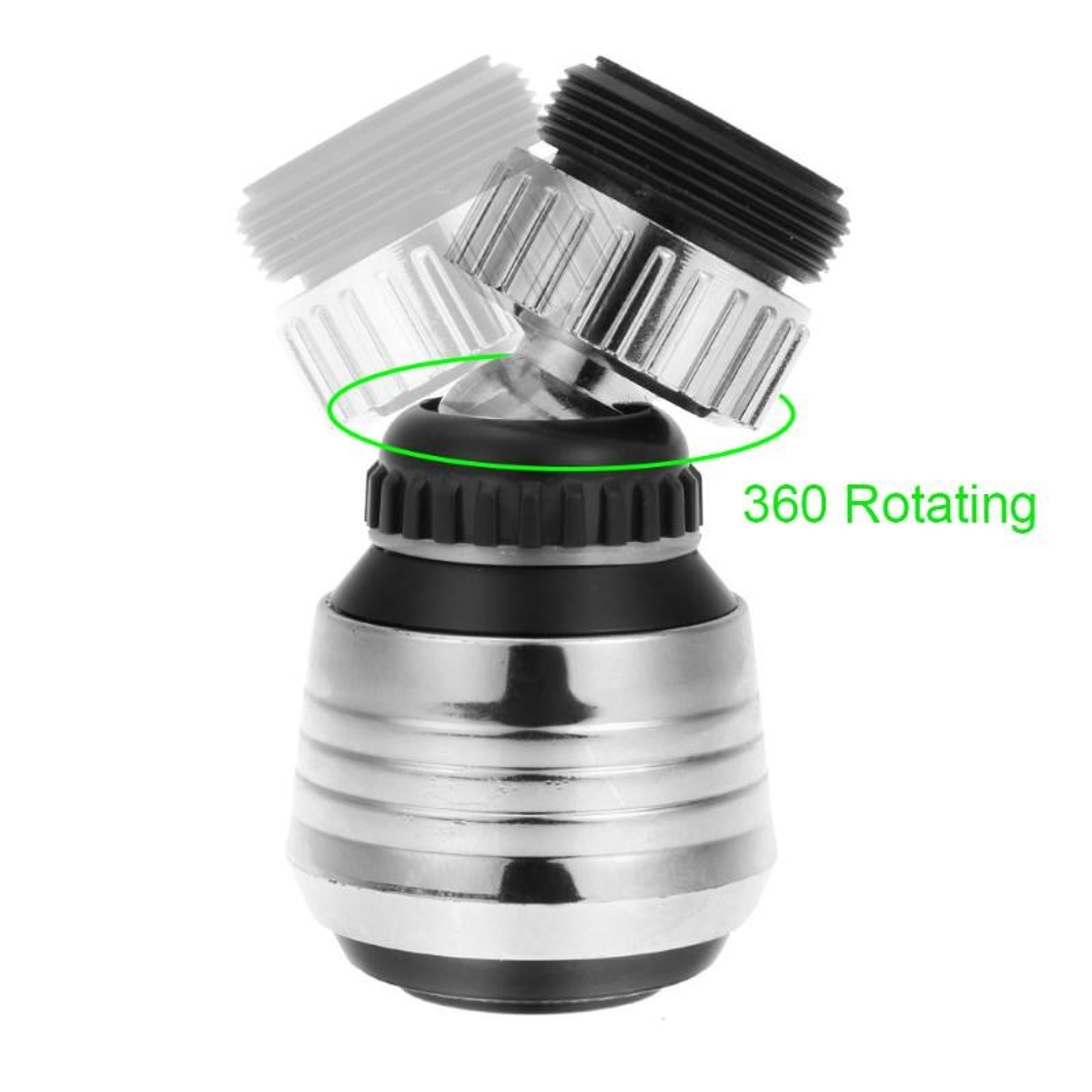 Rotating Water Saving Faucet Attachment With Filter Nozzle For Kitchen  Bathroom Use 2