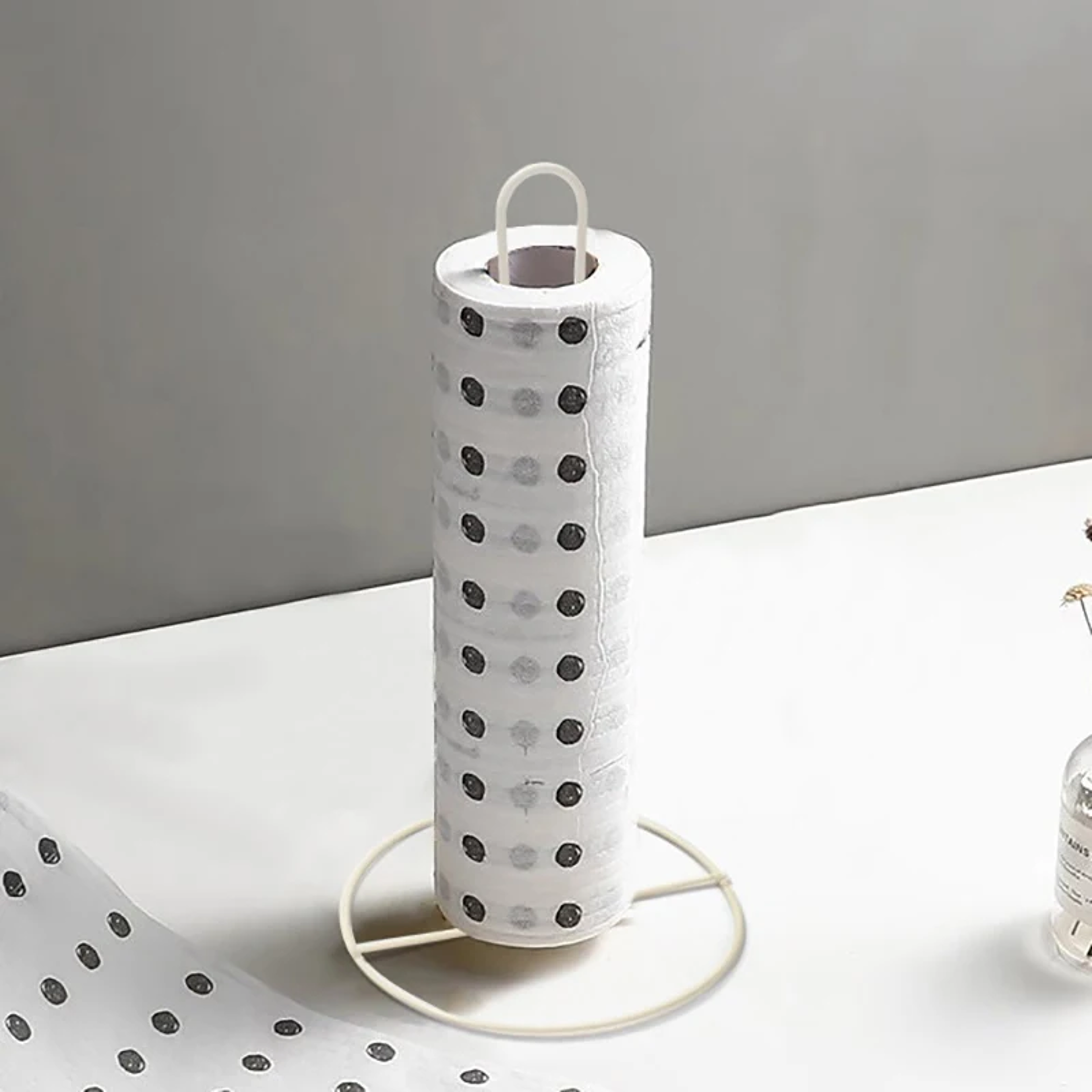 Stainless Steel Paper Towel Holder Wall Mount Rustproof Kitchen Roll Dispenser Rack – view 2