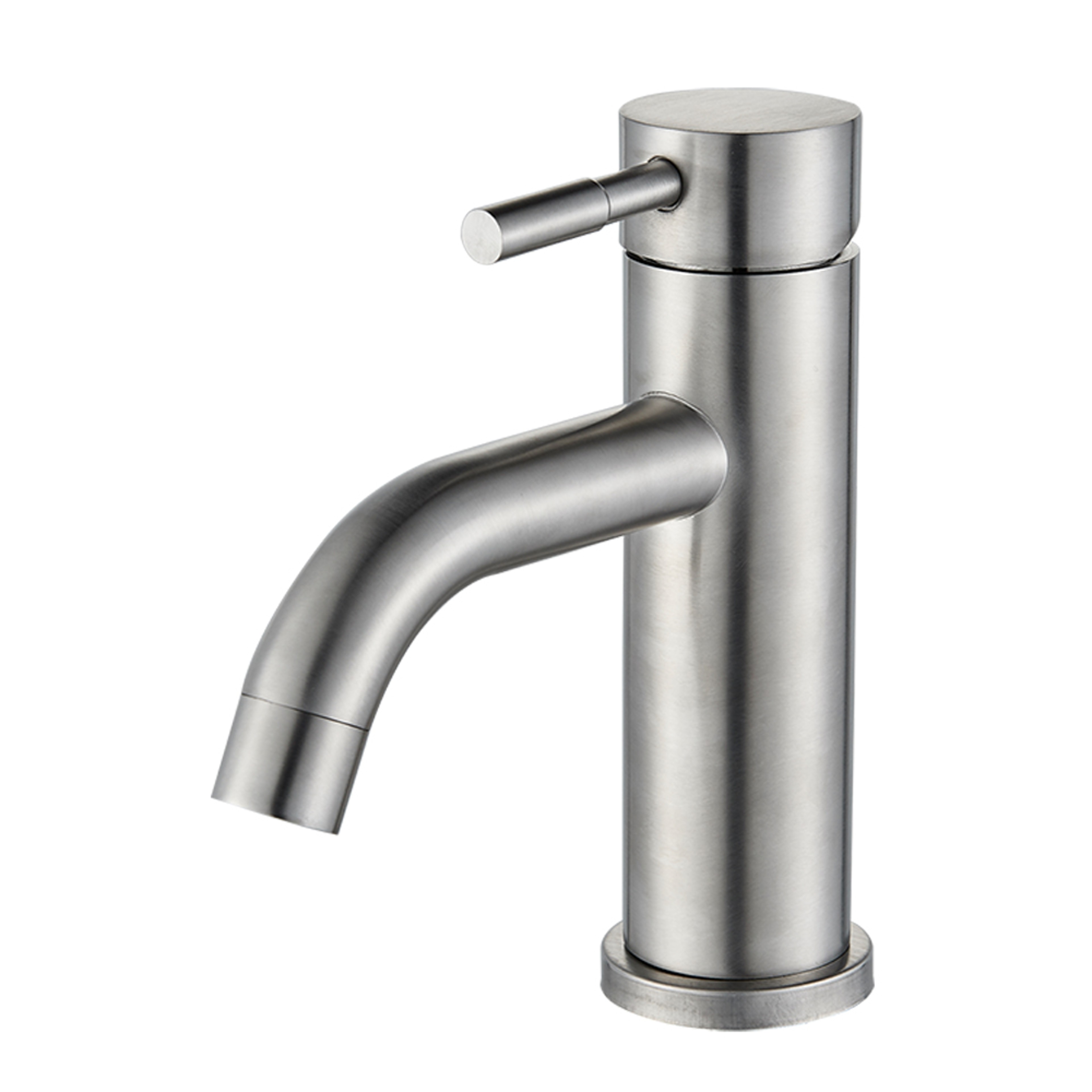 Matte Black Bathroom Faucet for Vessel Sink Solid Brass Hot Cold Mixer Tap Tall or Short – view 8