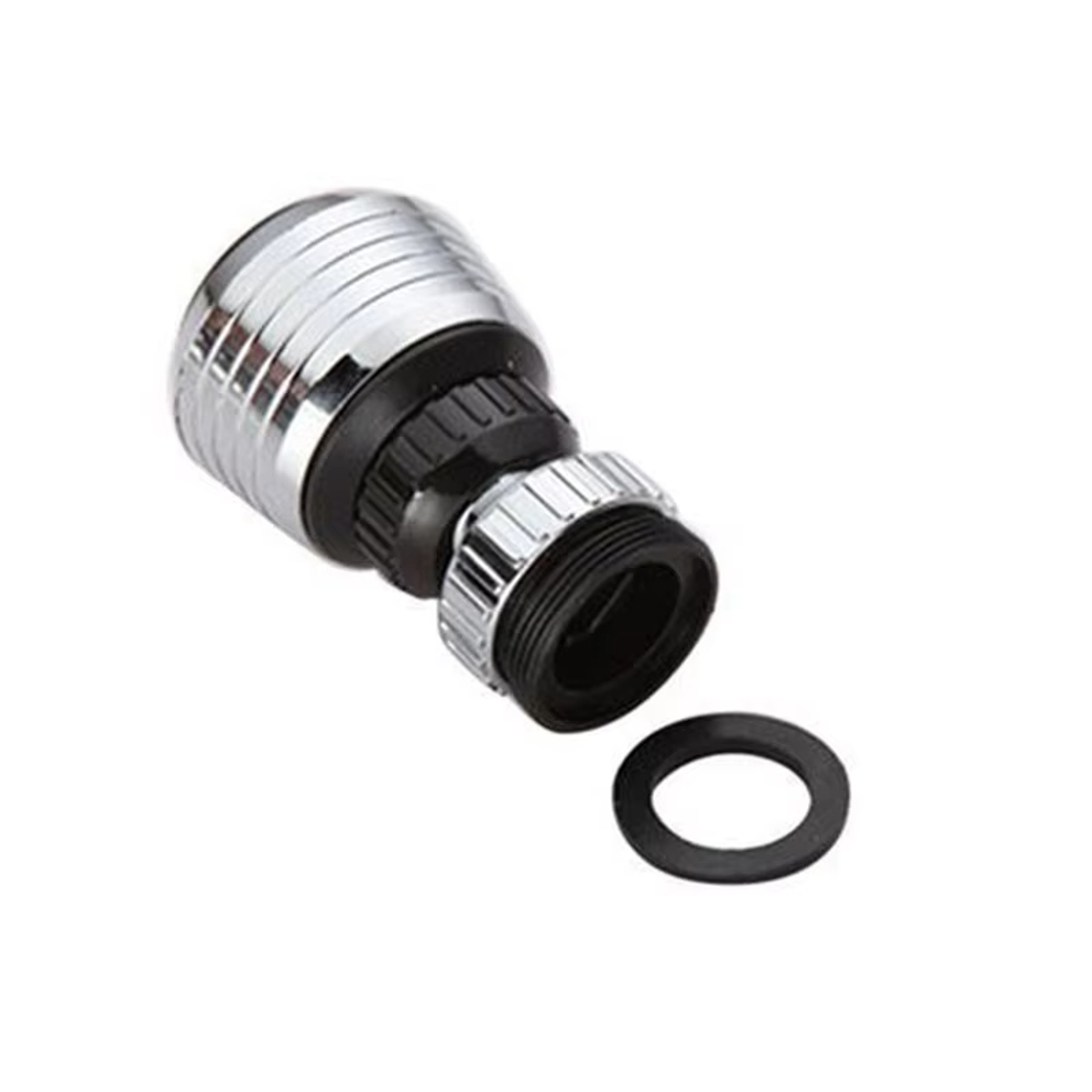 Swivel Faucet Extender with Water Saving Nozzle and Filter Aerator – view 3