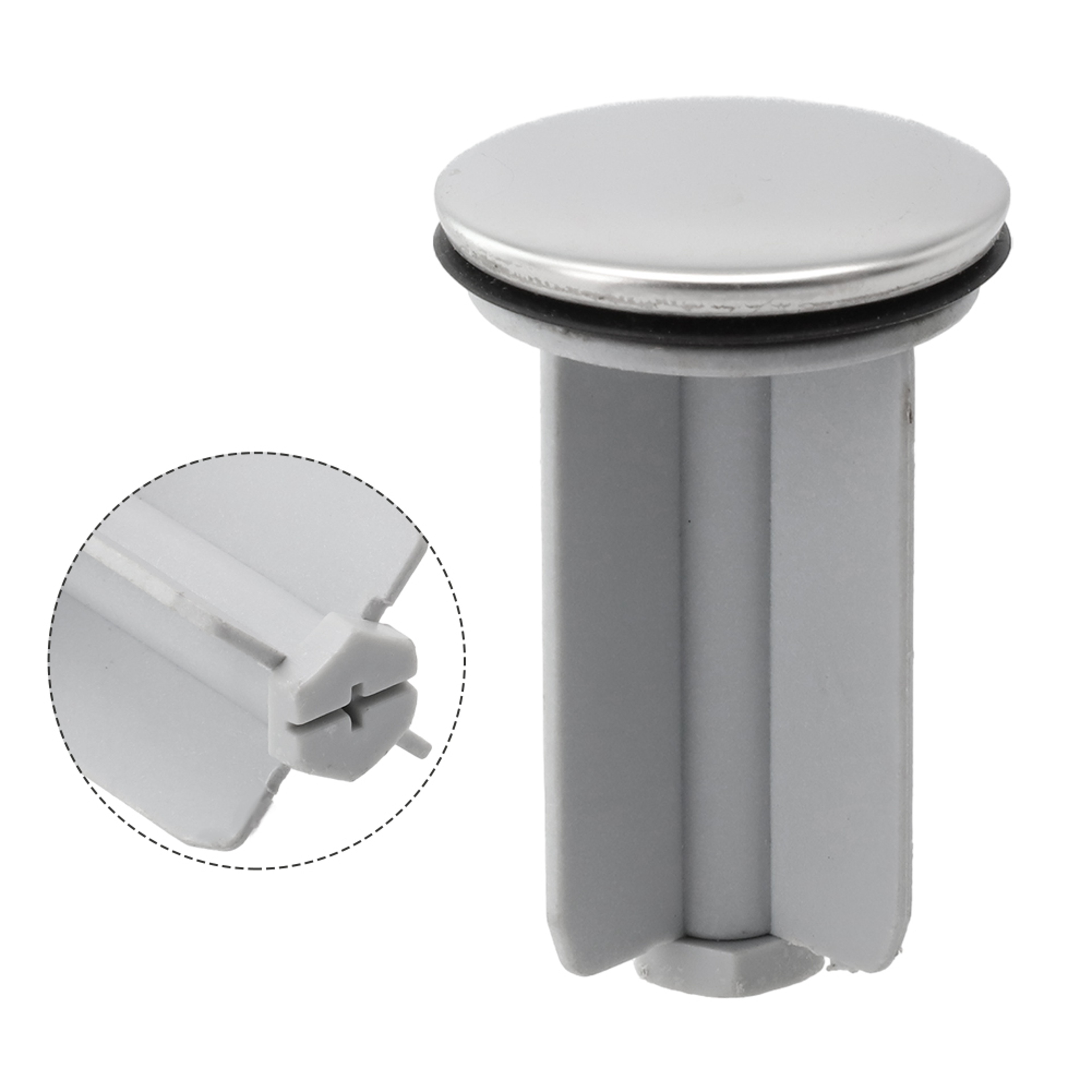 Premium Copper Sink Drain Stopper Pop Up Plug for Bathroom Wash Basin Replacement – view 4