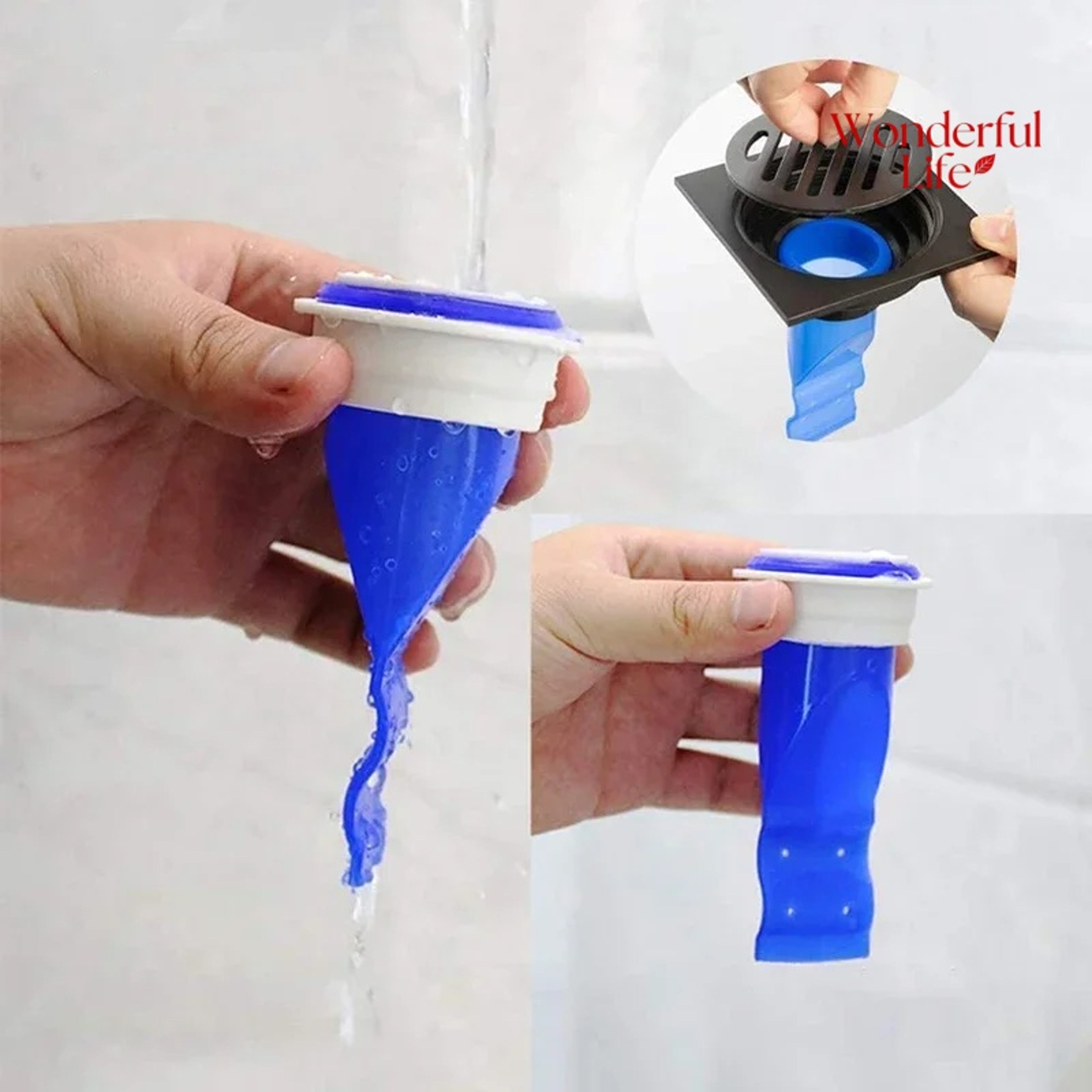 Silicone Floor Drain Trap Anti Odor Backflow Preventer for Bathroom Kitchen Sink Pipes – view 3