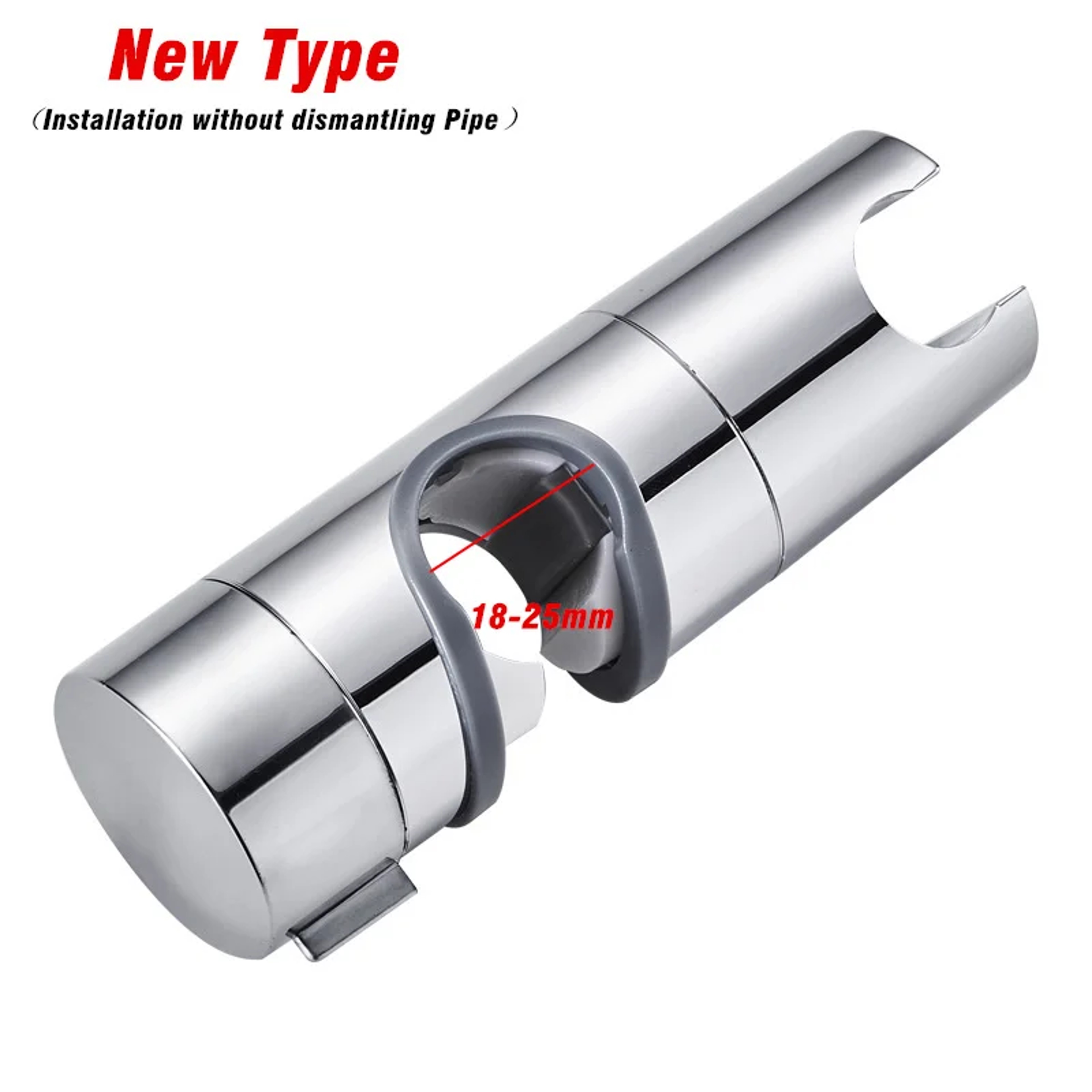 Adjustable Shower Head Holder With Degree Rotation Universal Shower Rail Slider Bracket 7