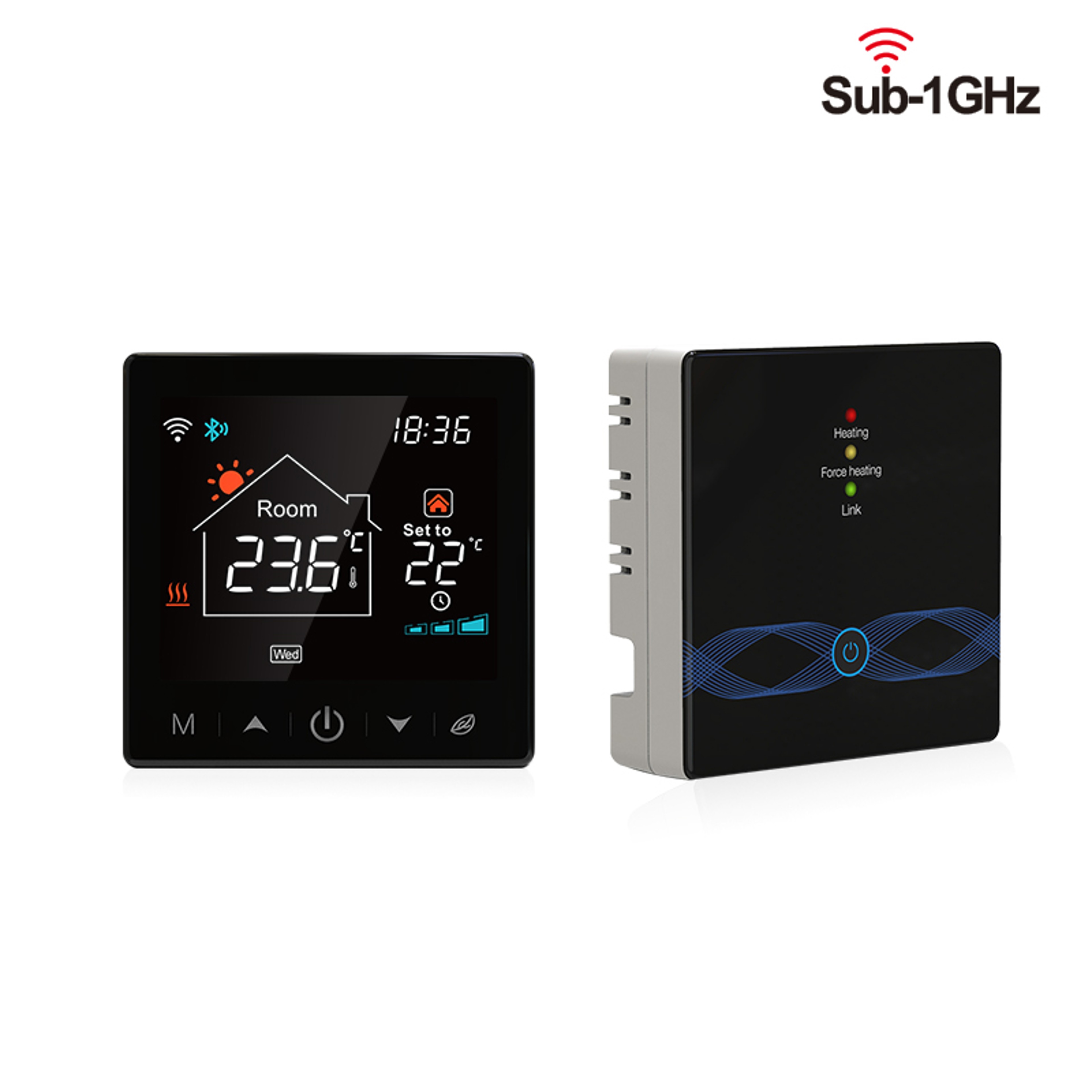 Smart WiFi Thermostat for Gas Boiler Programmable Tuya Controller with Alexa Google Home – view 7