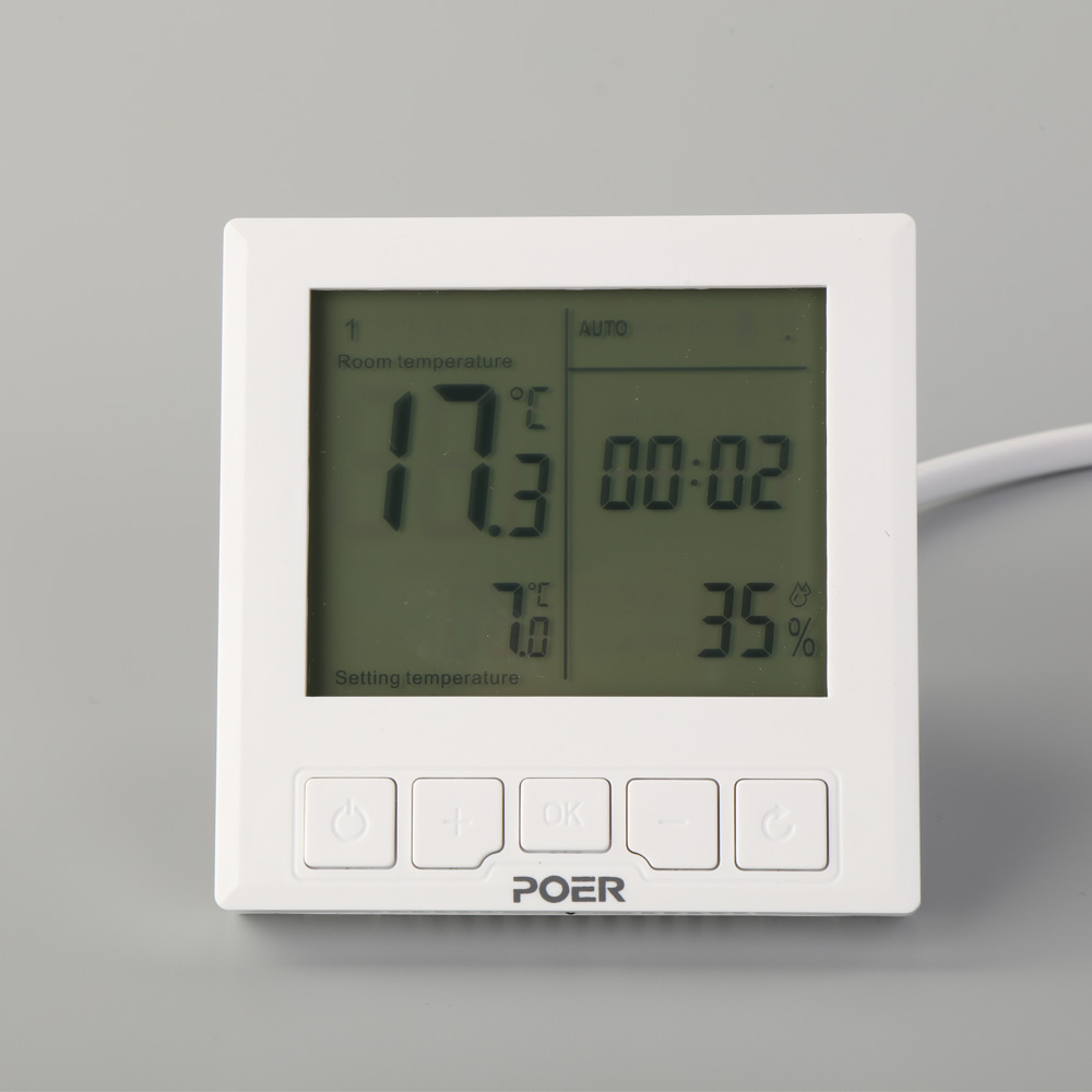 Smart WiFi Thermostat Floor Heating Controller Alexa & Google Temp Control – view 2