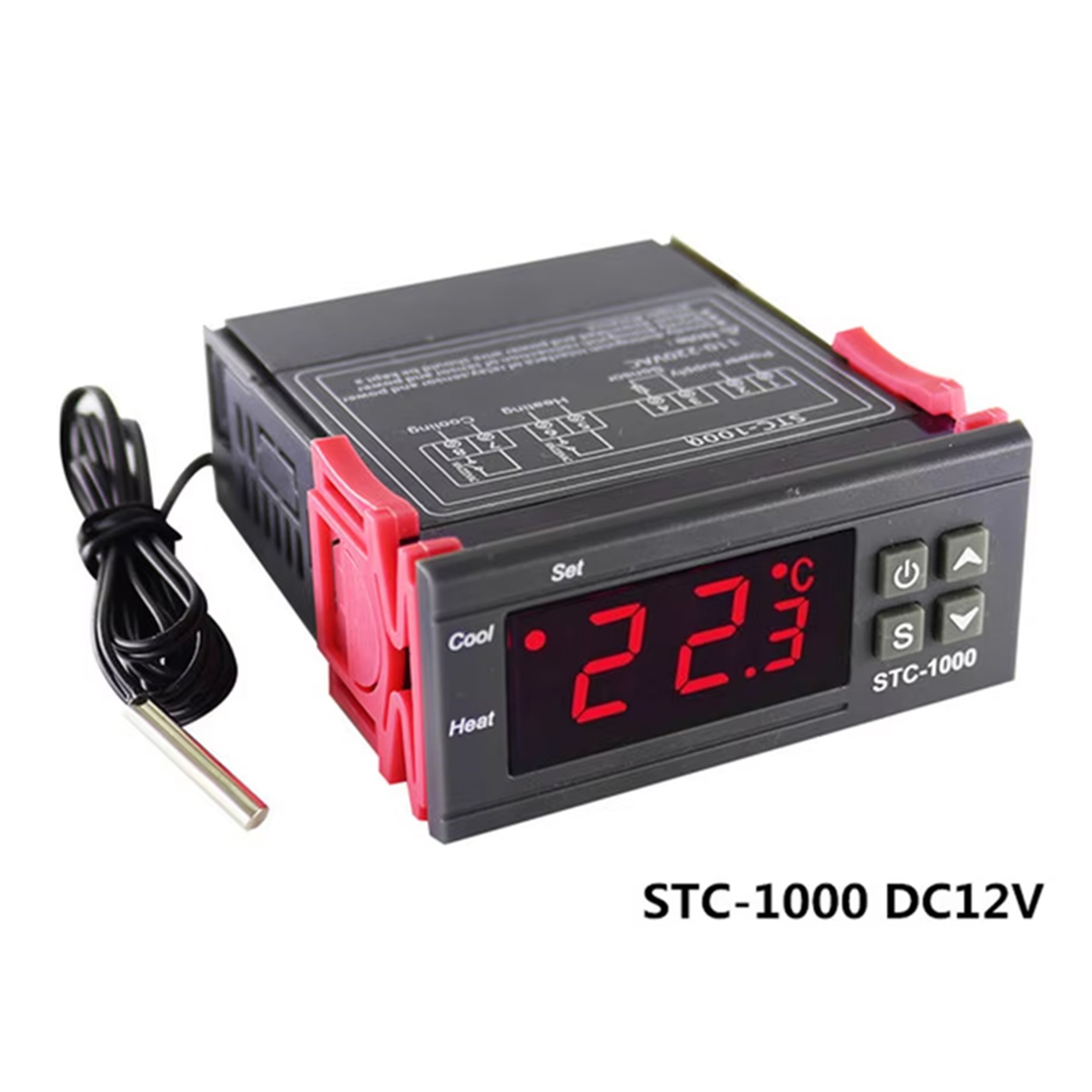 Temperature Controller Digital Thermostat for Heating & Cooling Systems – view 8