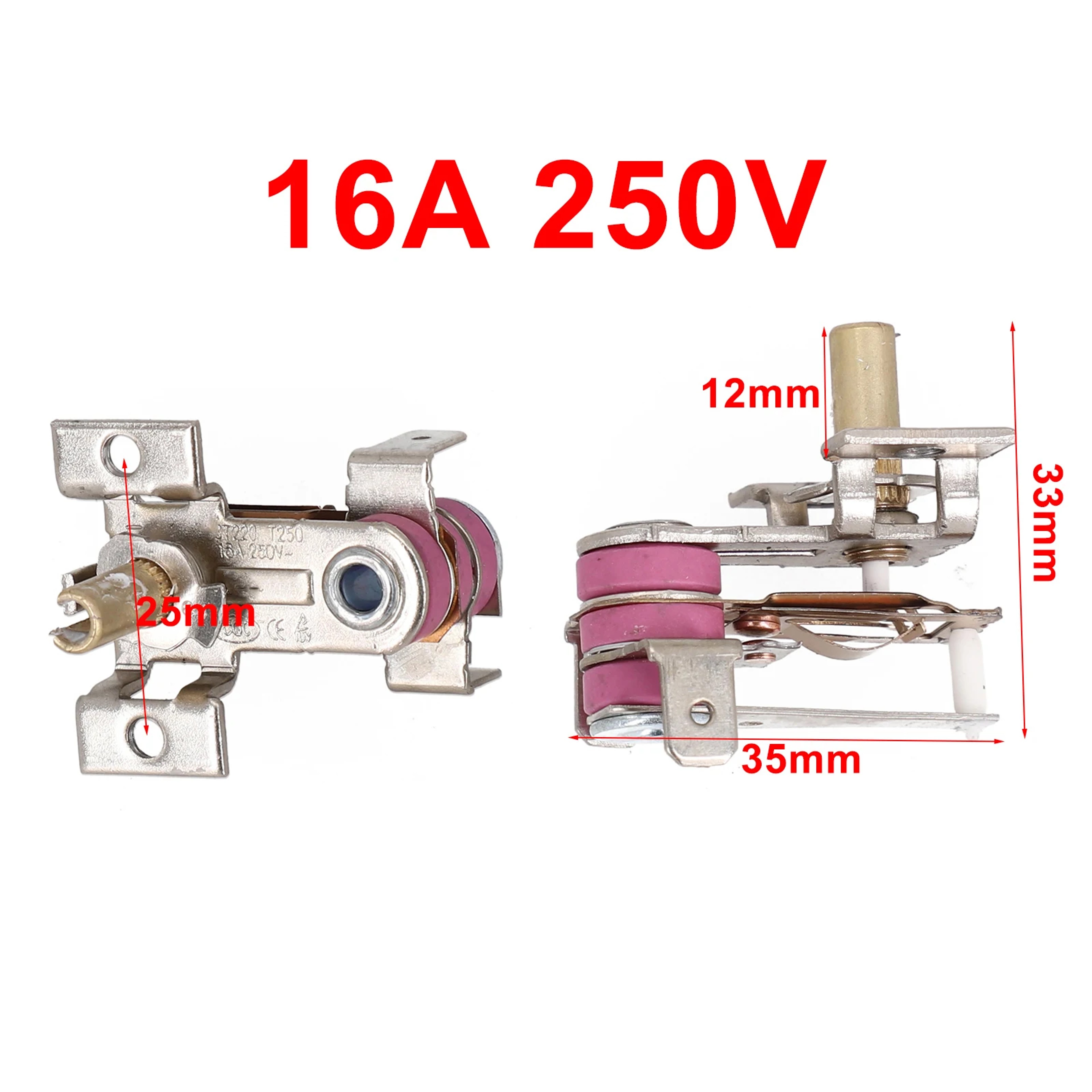 Adjustable Oven Thermostat Switch Precision Temperature Control – view 3
