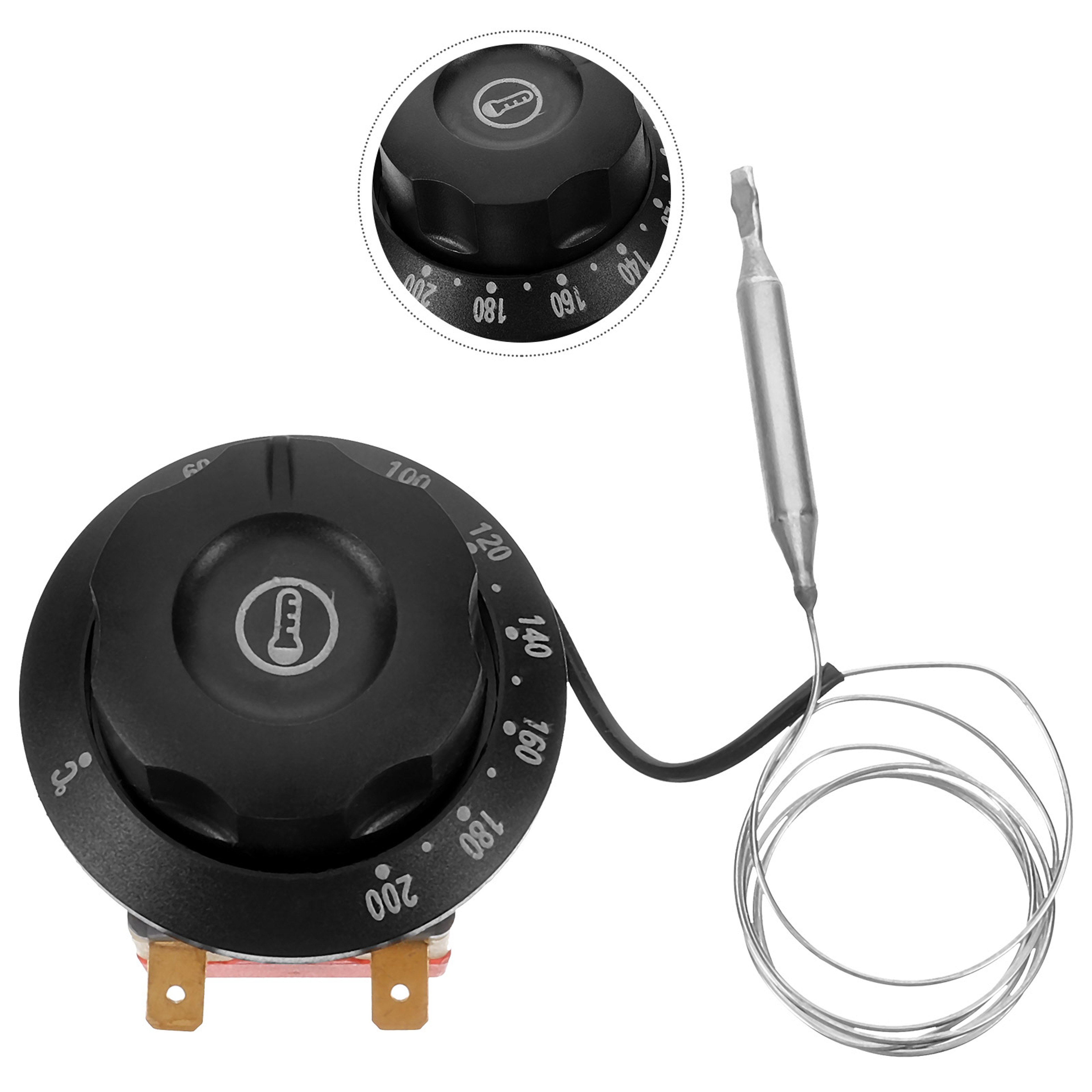 Universal Temperature Control Knob Oven & Fryer Thermostat Replacement – view 6