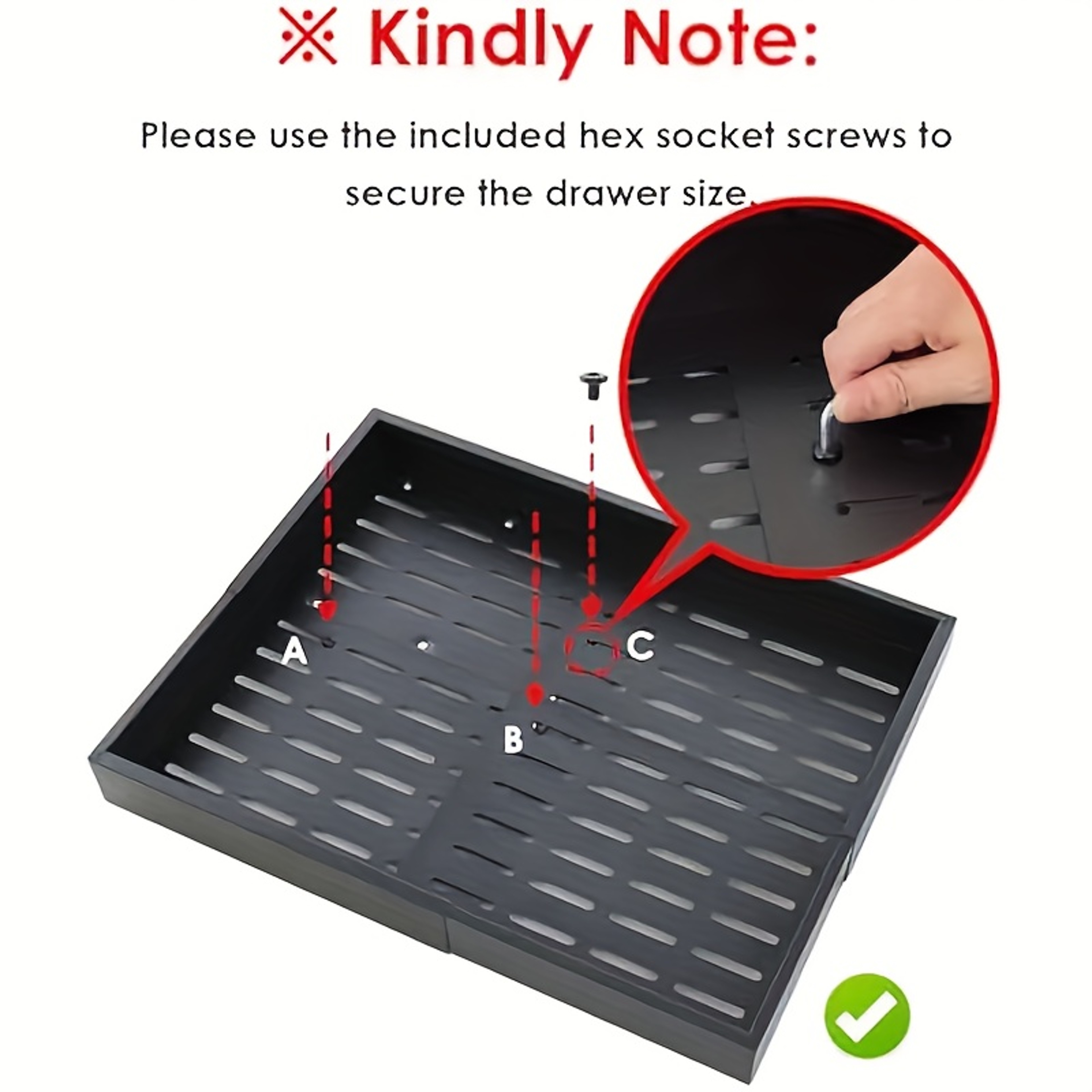 Expandable Pull Out Cabinet Organizer Drawer for Under Sink Storage and Kitchen Shelving – view 8