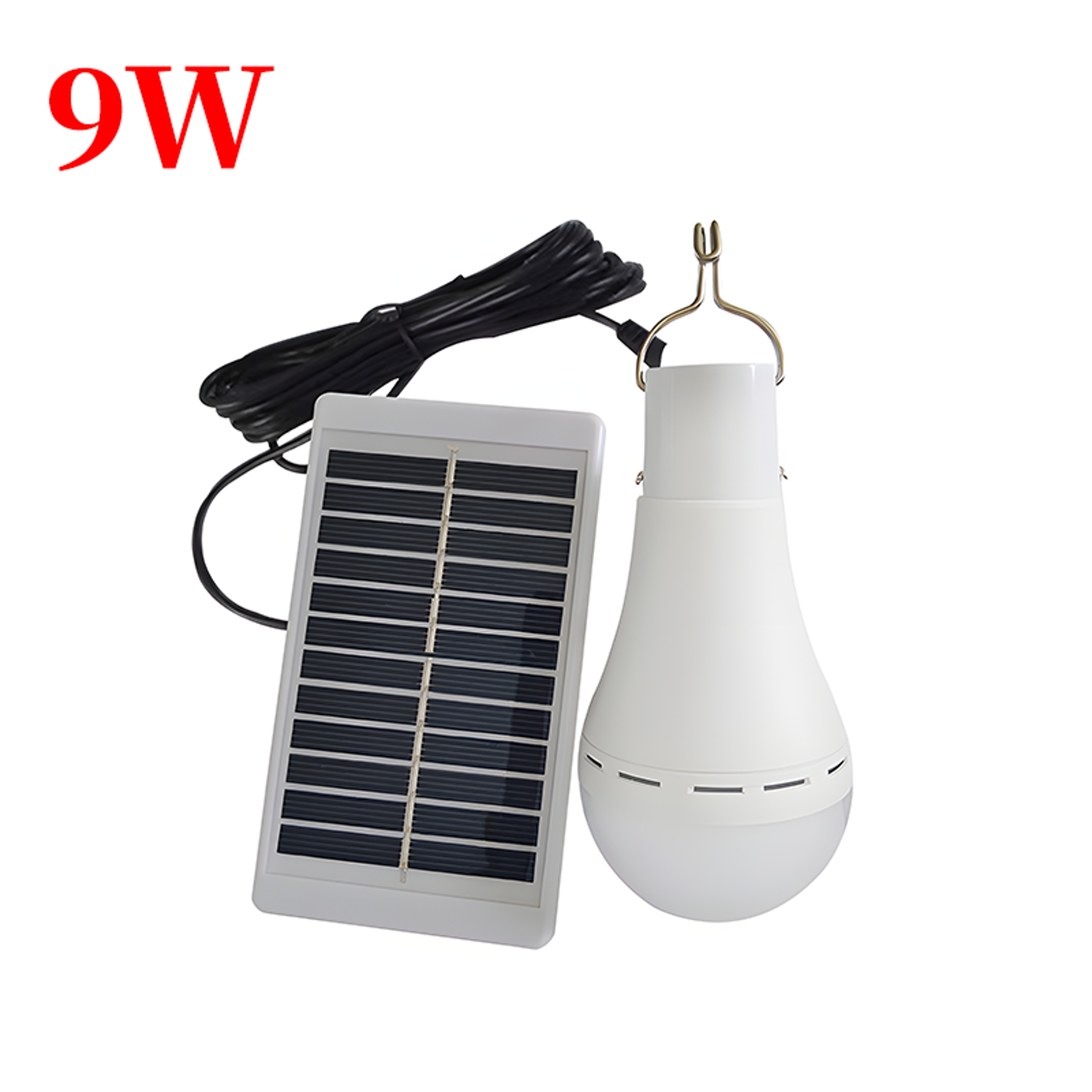 Solar Camping Light USB Rechargeable Waterproof LED Lantern For Outdoor  Emergency Use 7