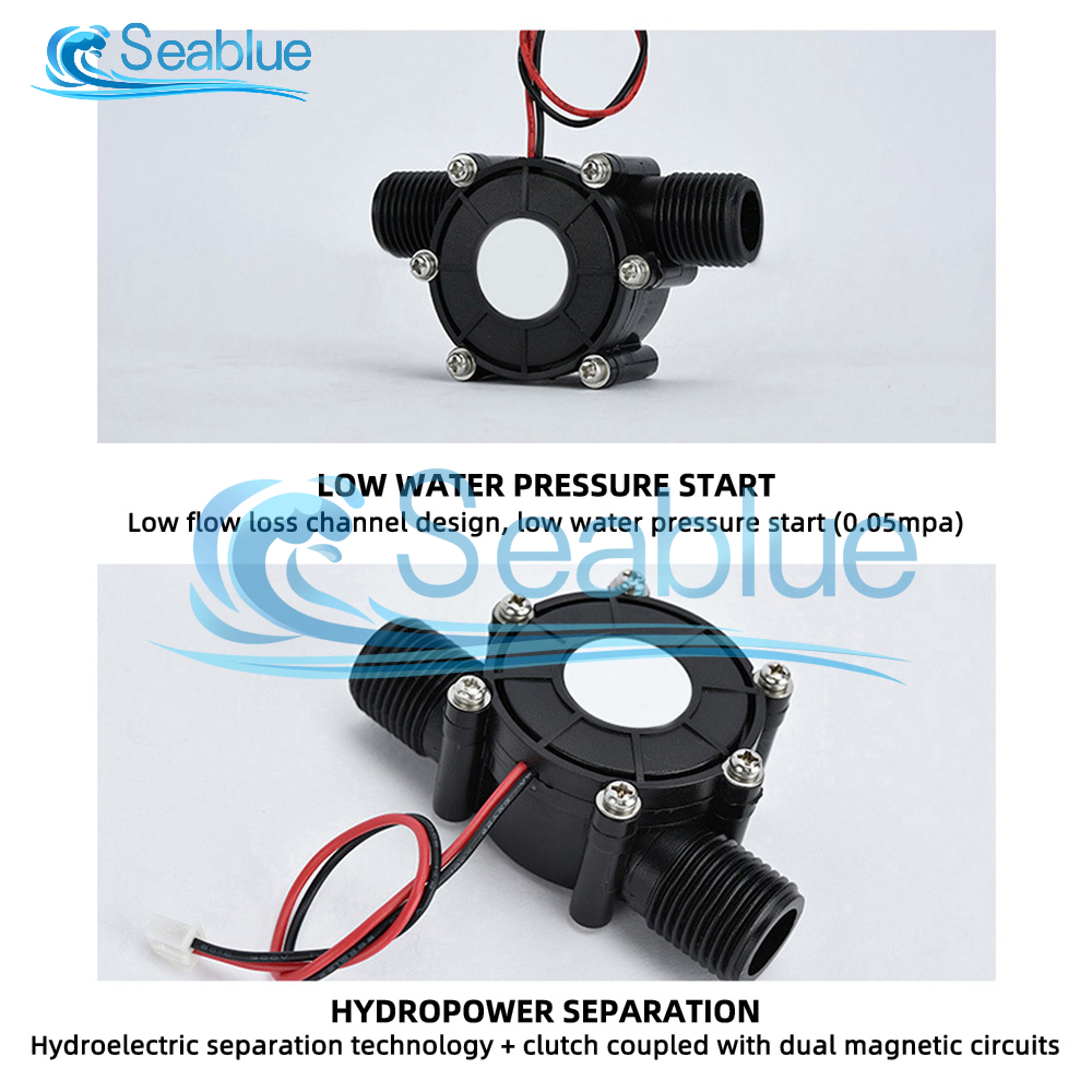 Portable Micro Hydro Generator Water Flow Power Turbine For Renewable Energy 2