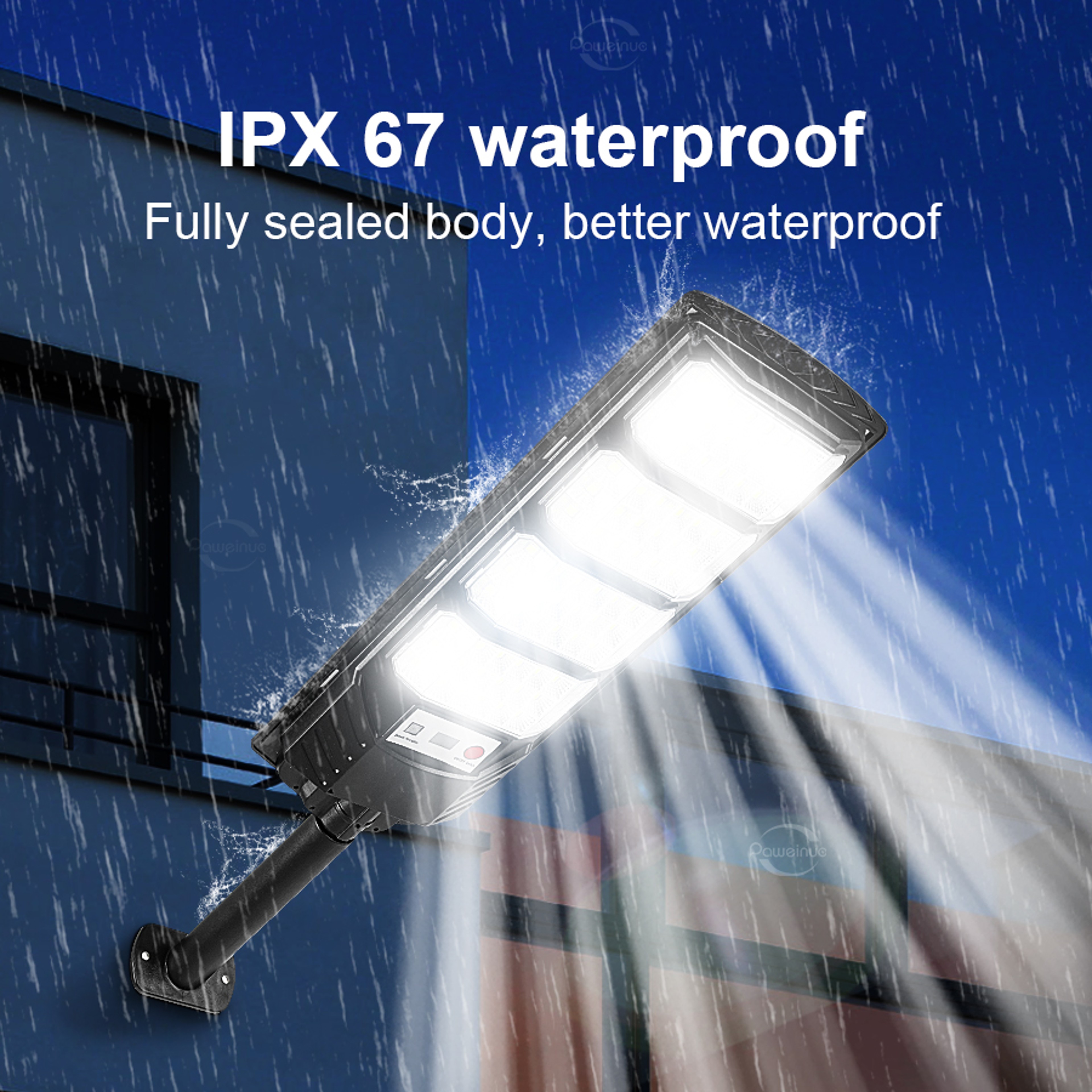 Ultra Bright Solar Outdoor Light With Motion Sensor Waterproof Garden Security Lamp 4