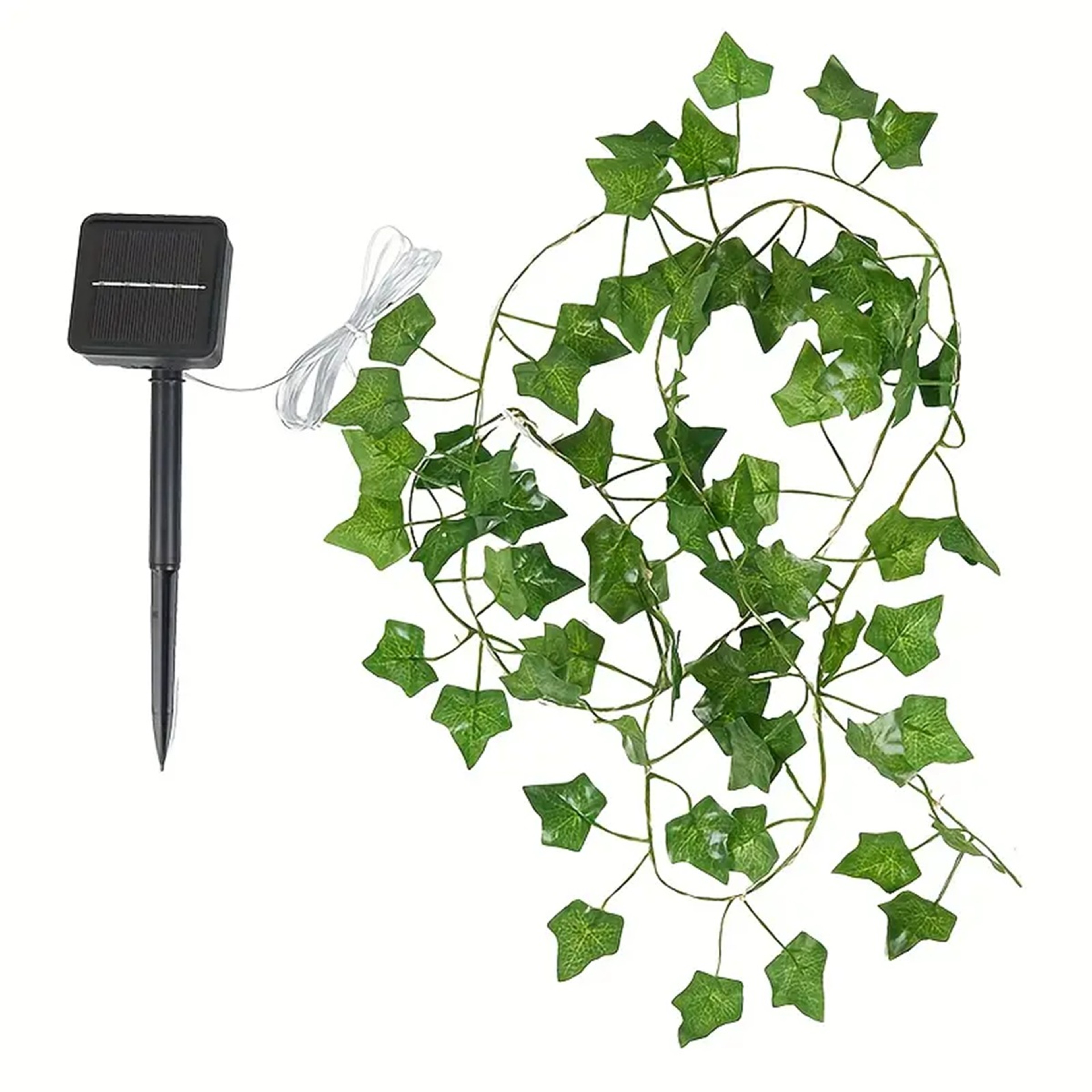 Solar Ivy Outdoor String Lights Waterproof Solar Outdoor String Lights with LEDs for Garden & Party Decor – view 7