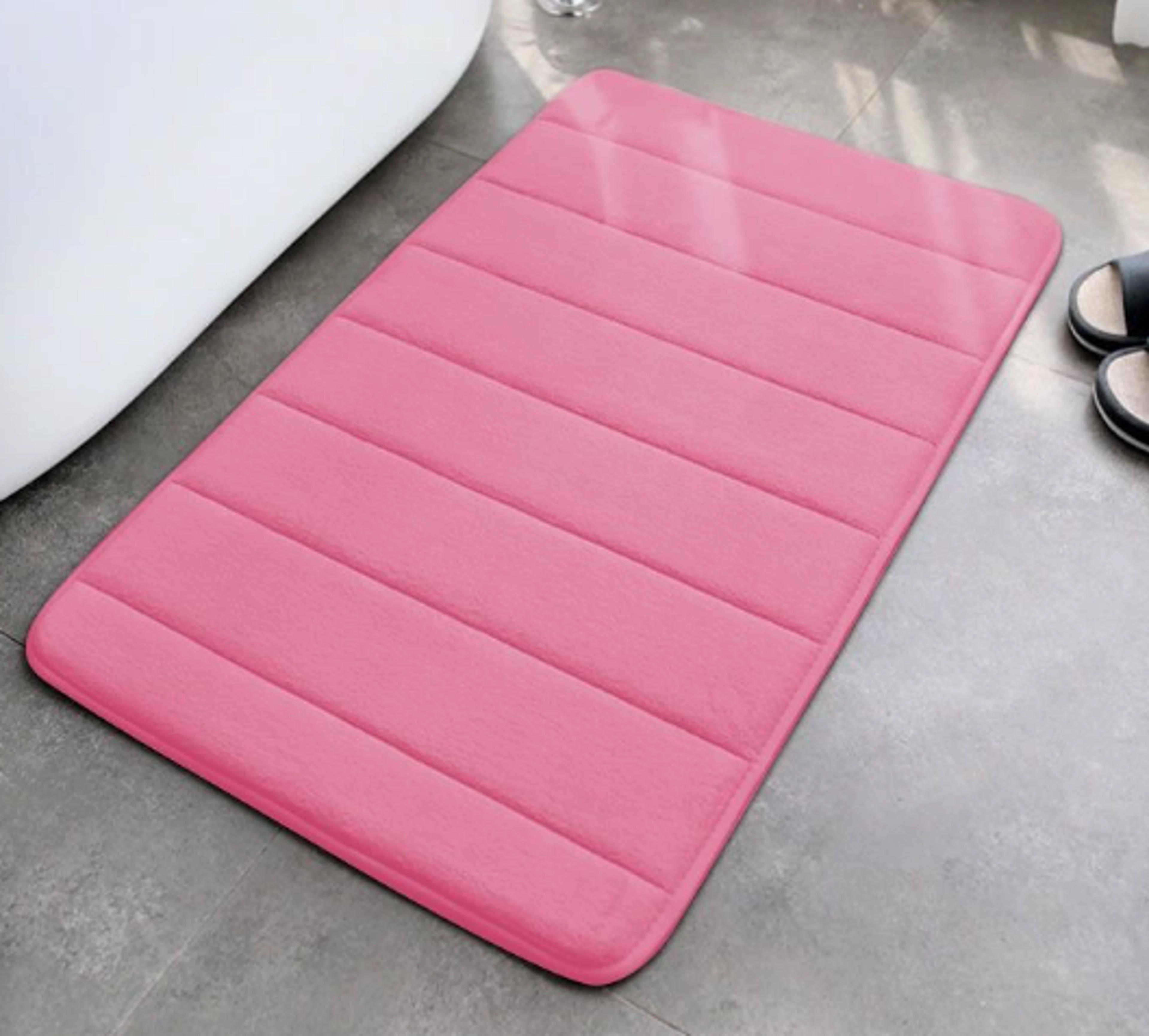 CloudStep Memory Foam Bath Mat Non Slip Quick Dry Bathroom Rug – view 8