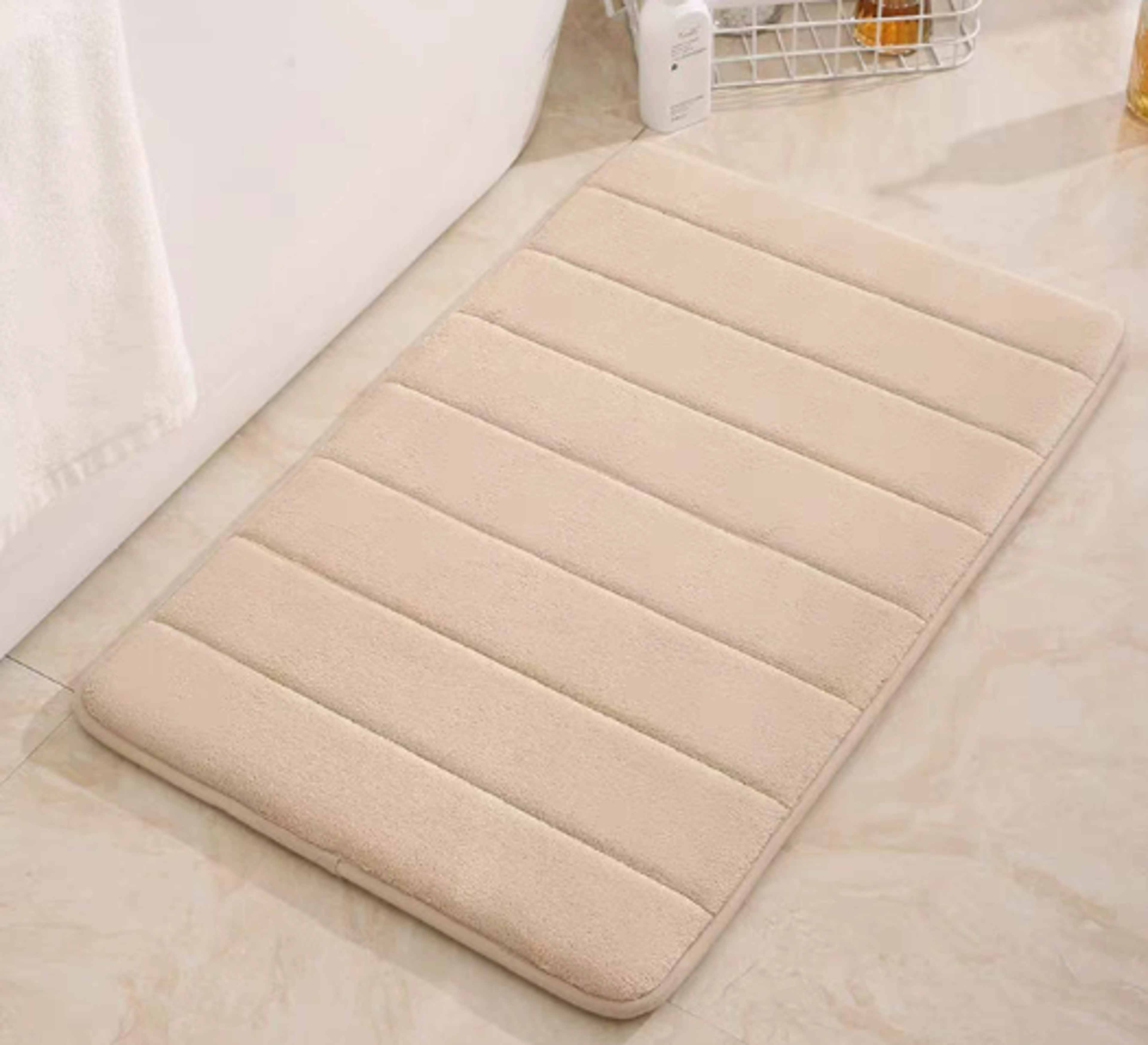 CloudStep Memory Foam Bath Mat Non Slip Quick Dry Bathroom Rug – view 10