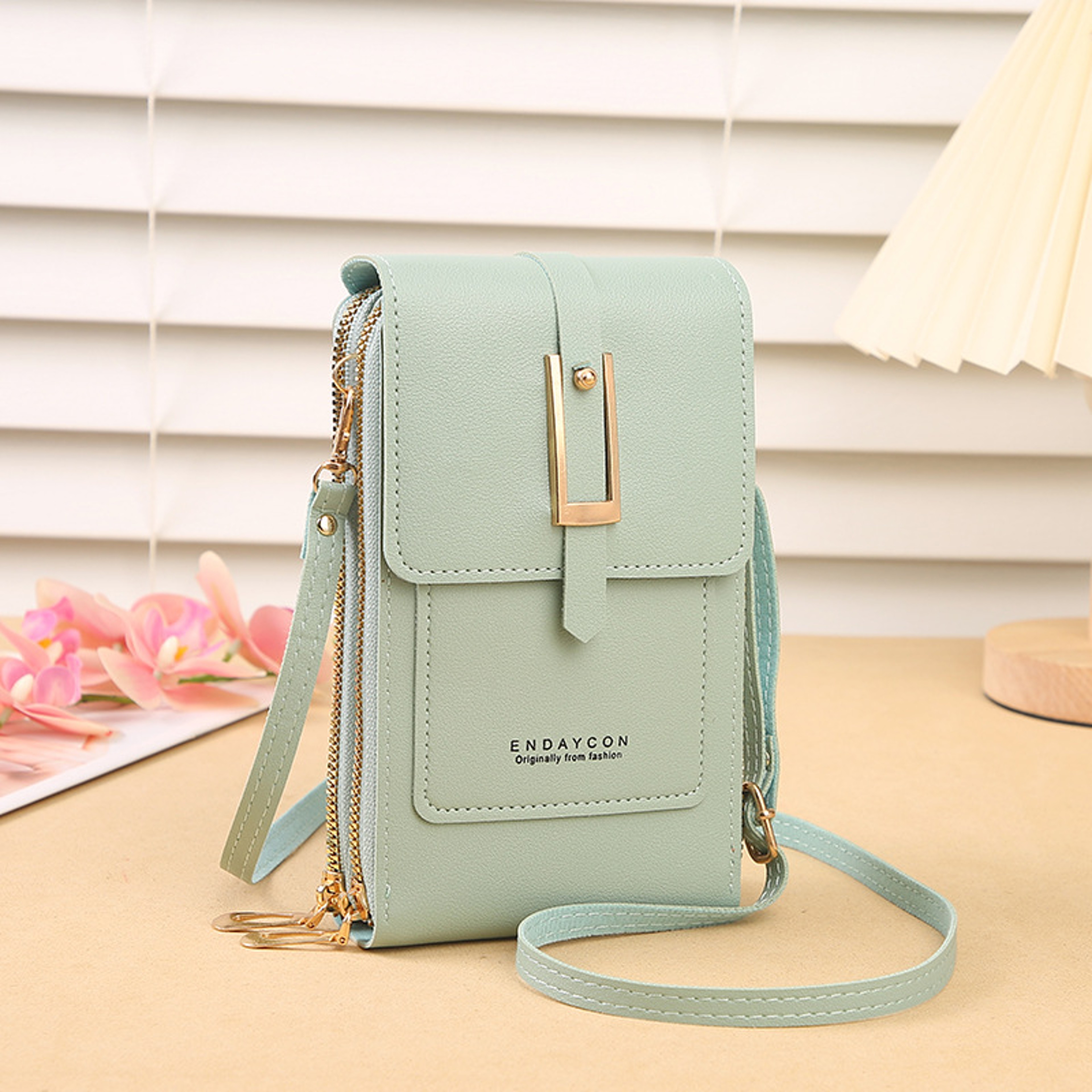 Transparent Touchscreen Phone Crossbody Bag For Women Secure Mini Wallet Purse 2