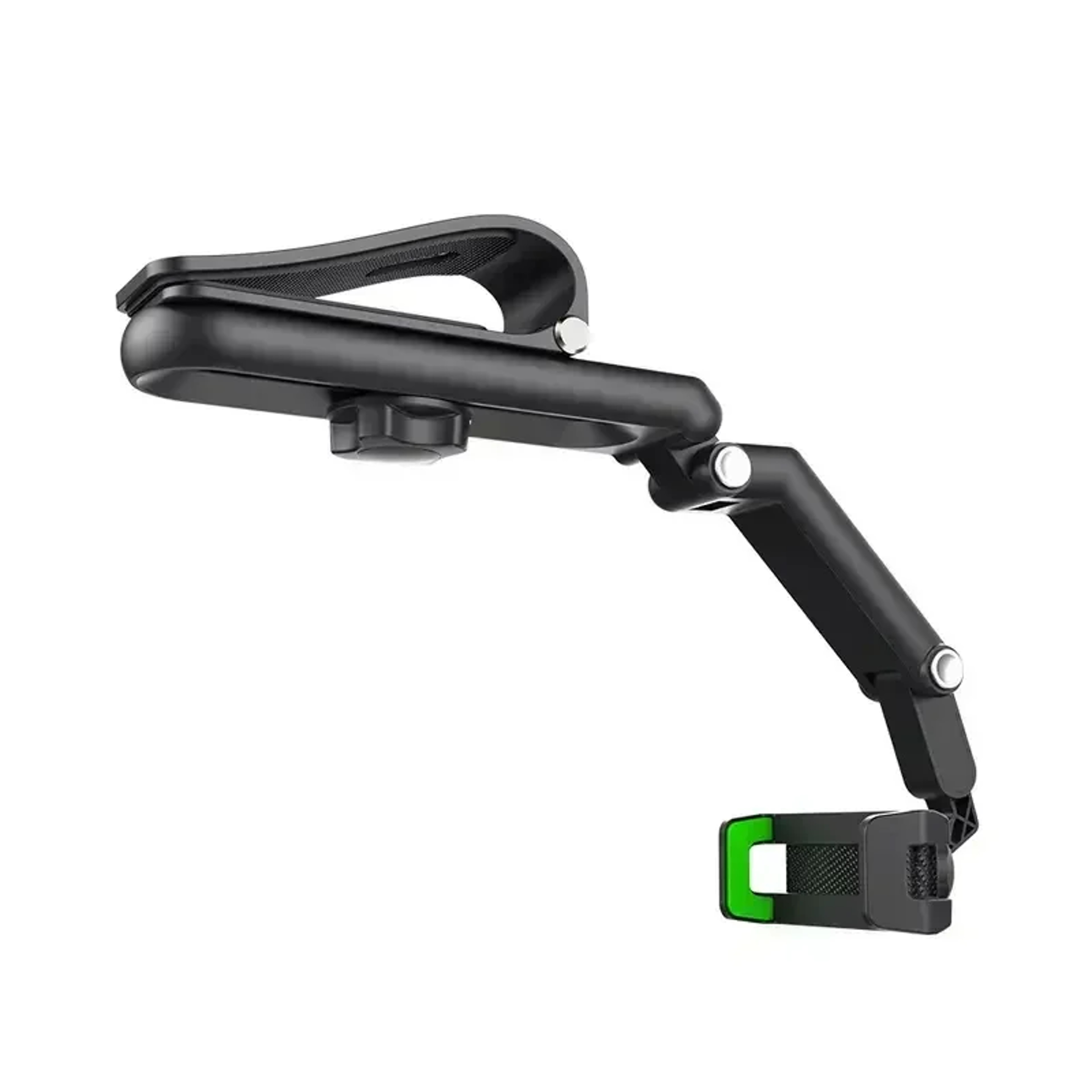 Adjustable Rearview Mirror Phone Mount Universal car phone holder with Rotating Clip – view 8