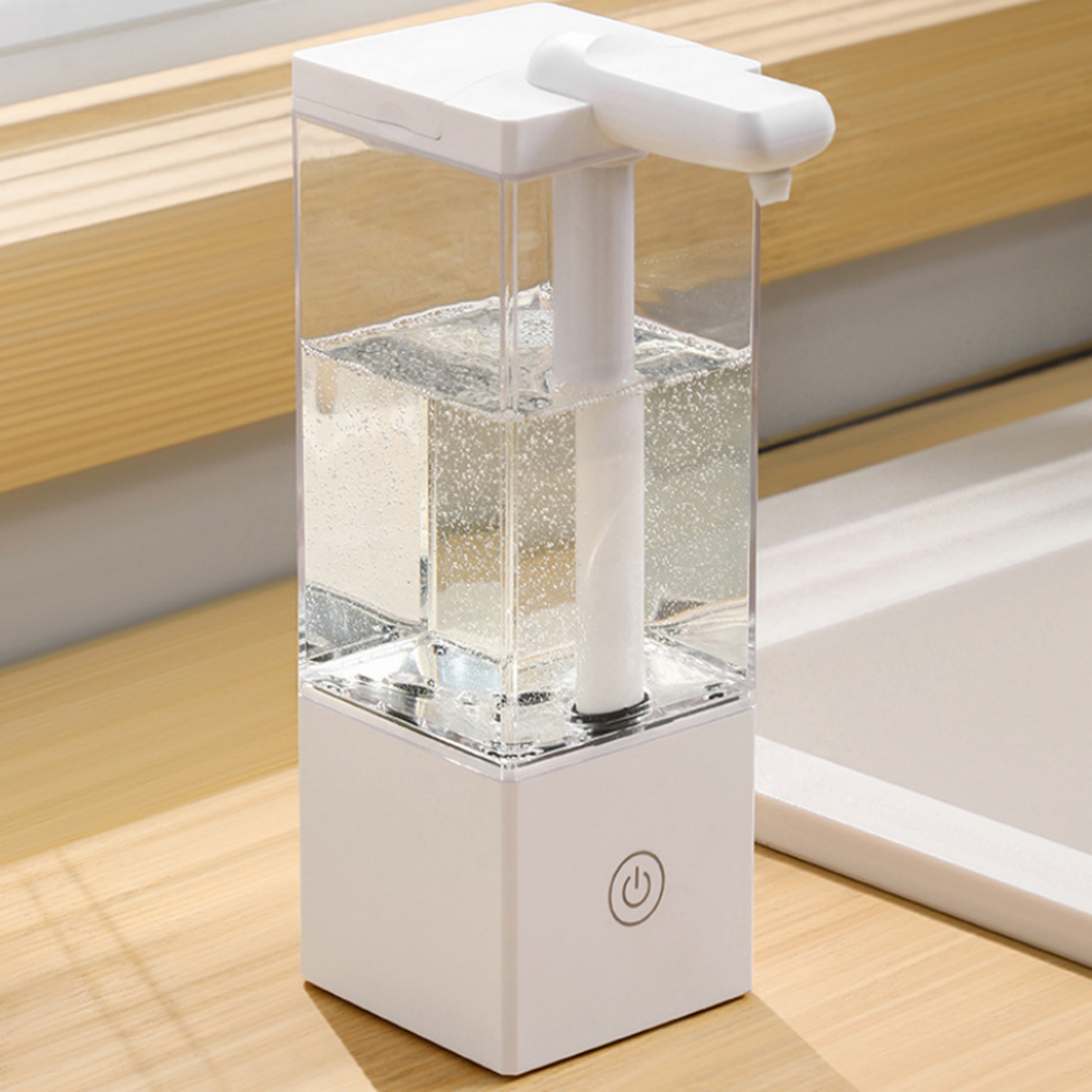 Rechargeable automatic soap dispenser Touchless Sensor for Kitchen Bathroom Hygiene – view 2