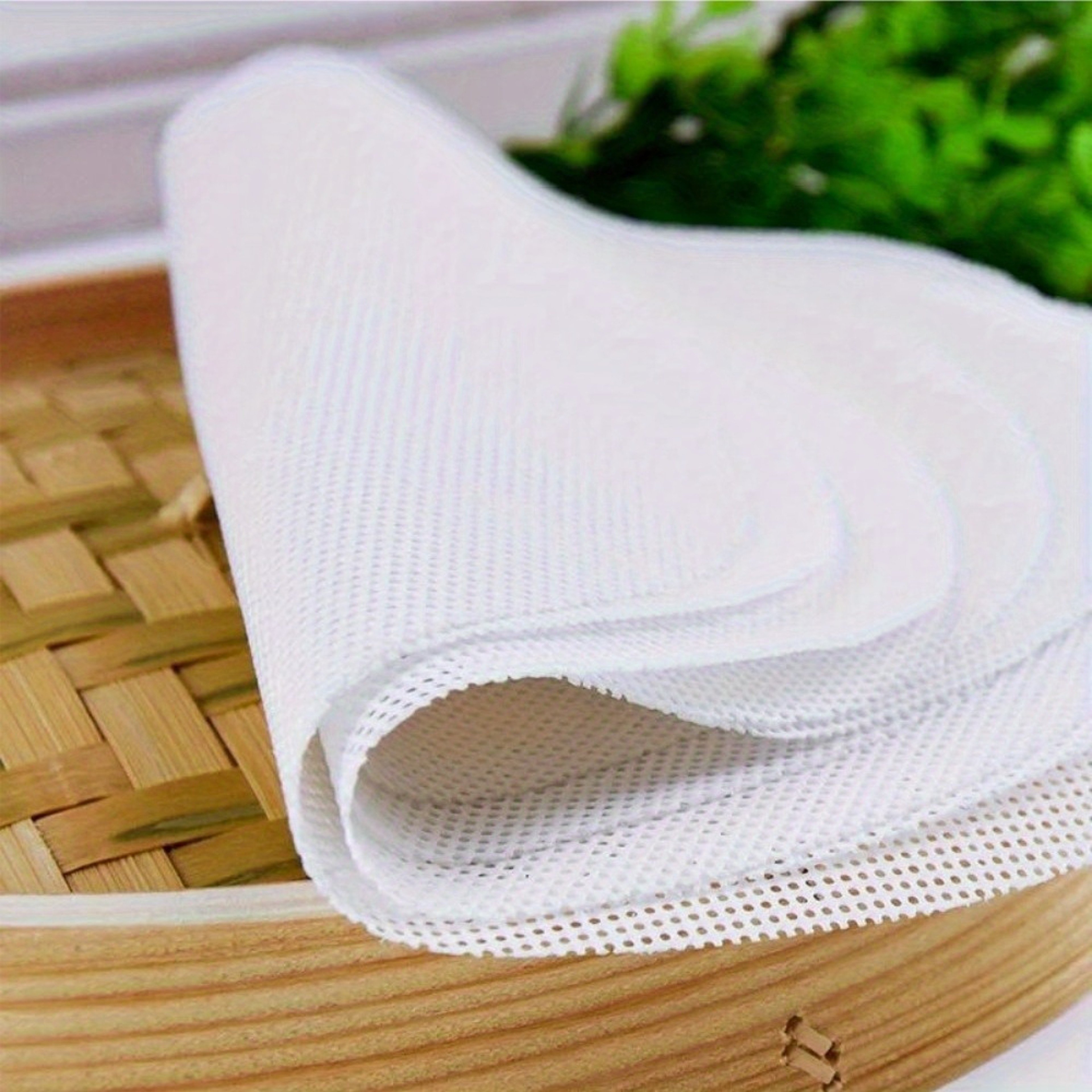 Reusable Silicone Steamer Liners Set Non Stick Bamboo Steaming Mats Heat Resistant – view 5