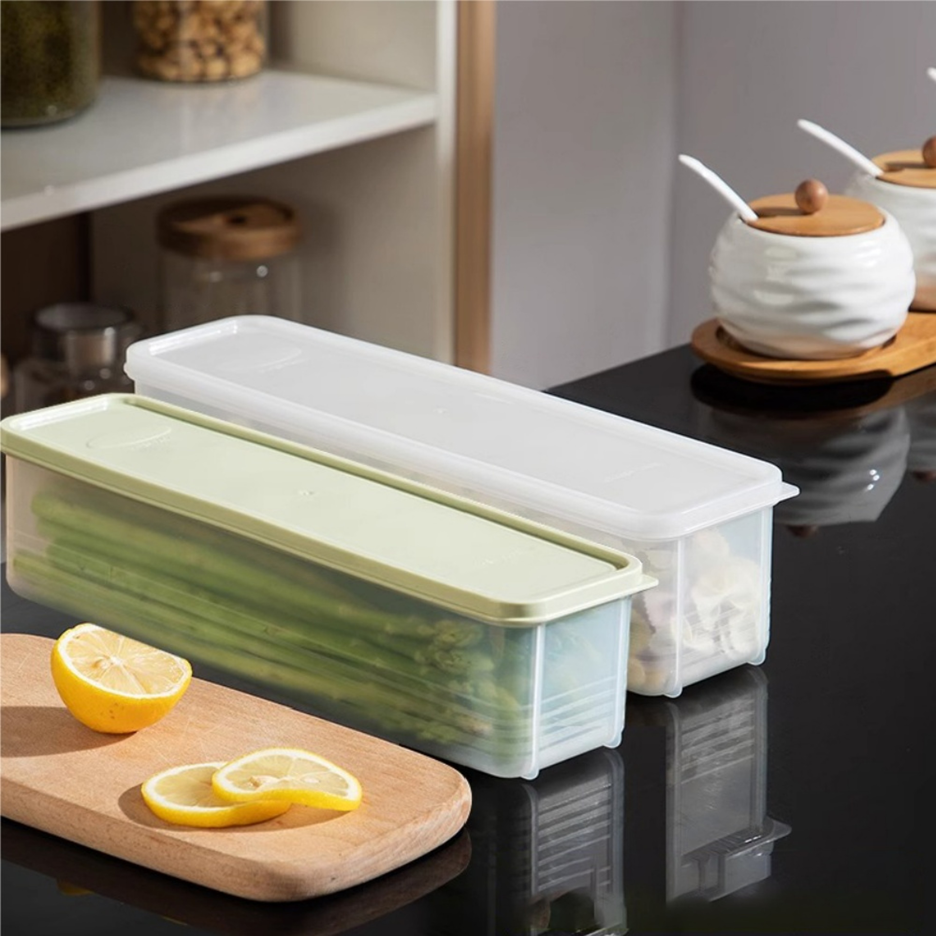 Piece Airtight Refrigerator Storage Containers For Fresh Food  Meal Prep 2