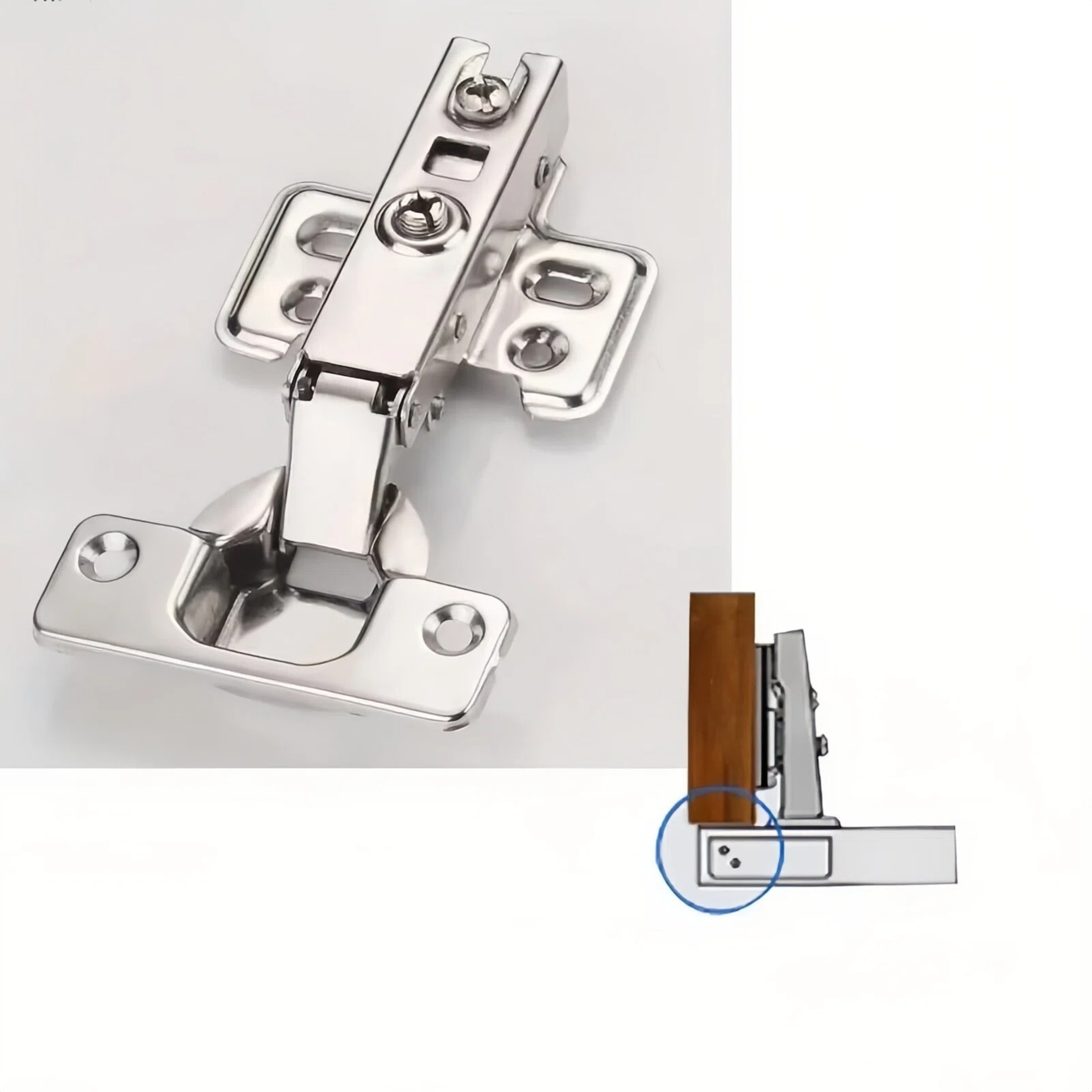 Soft Close Cabinet Hinges Damper Buffer for Quiet Kitchen Cupboard Doors – view 4