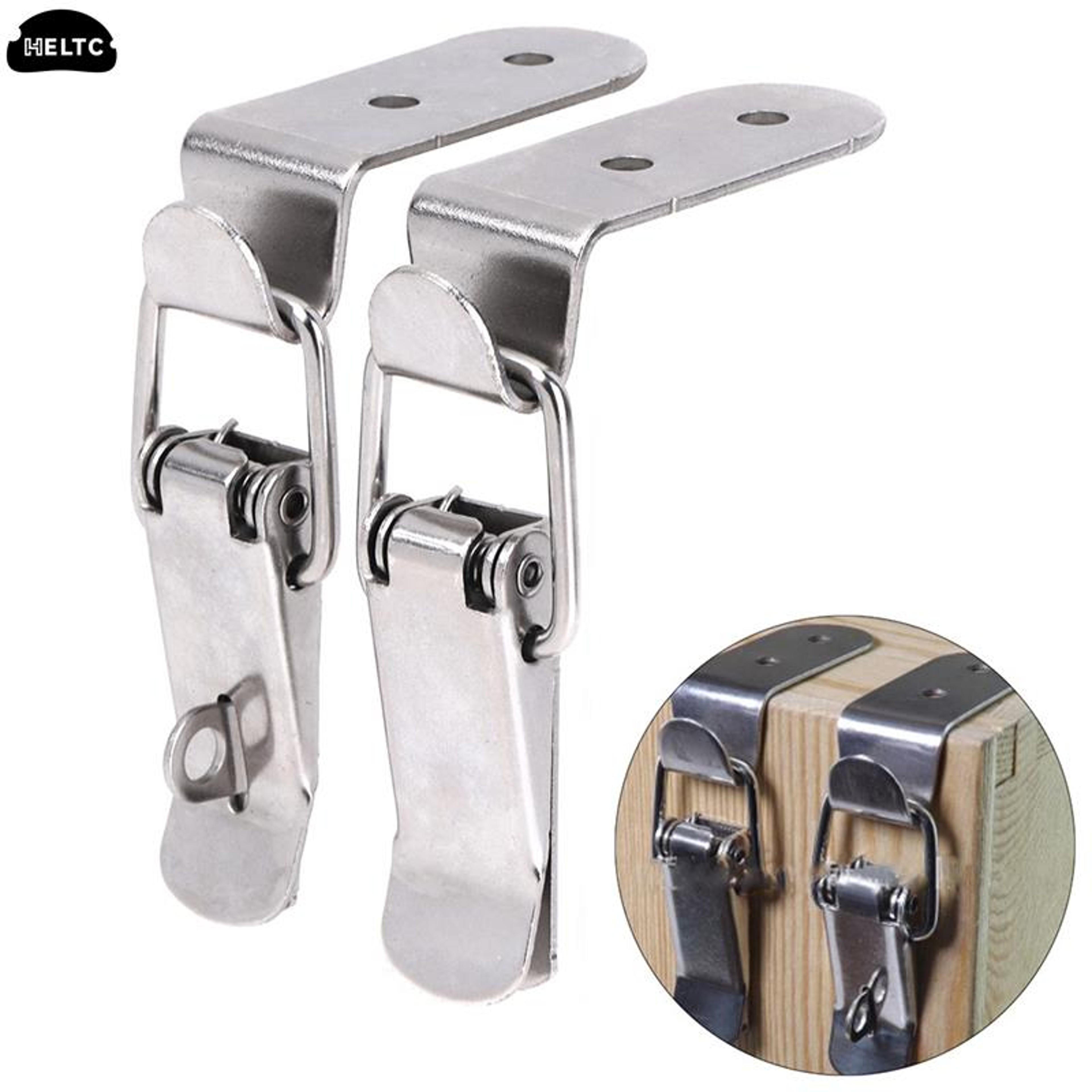 Stainless Steel Toggle Latch Lock Heavy Duty Toolbox Catch Clasp 0