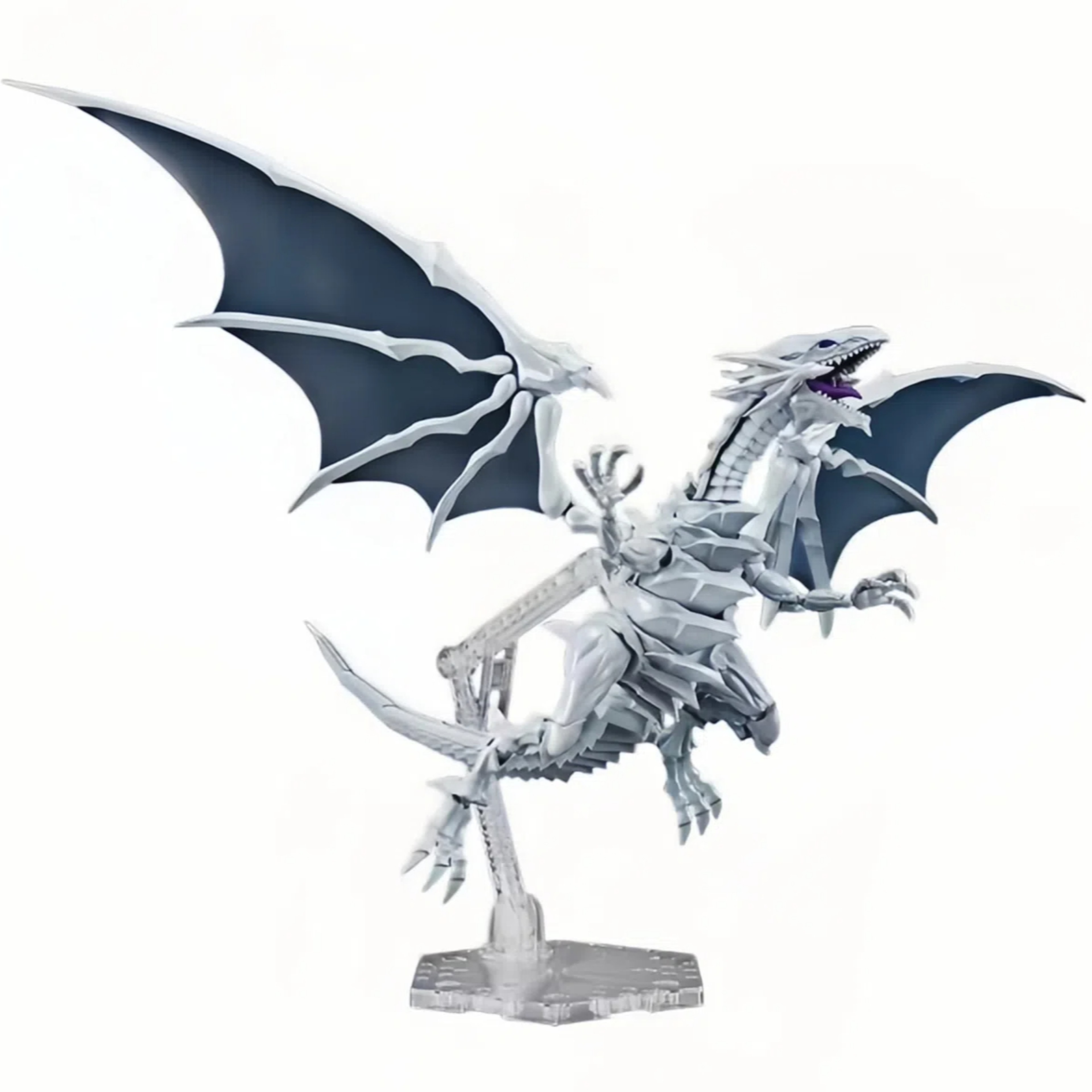 Yu Gi Oh Blue Eyes White Dragon Assembly Model Figure Collectible Desktop Display 5