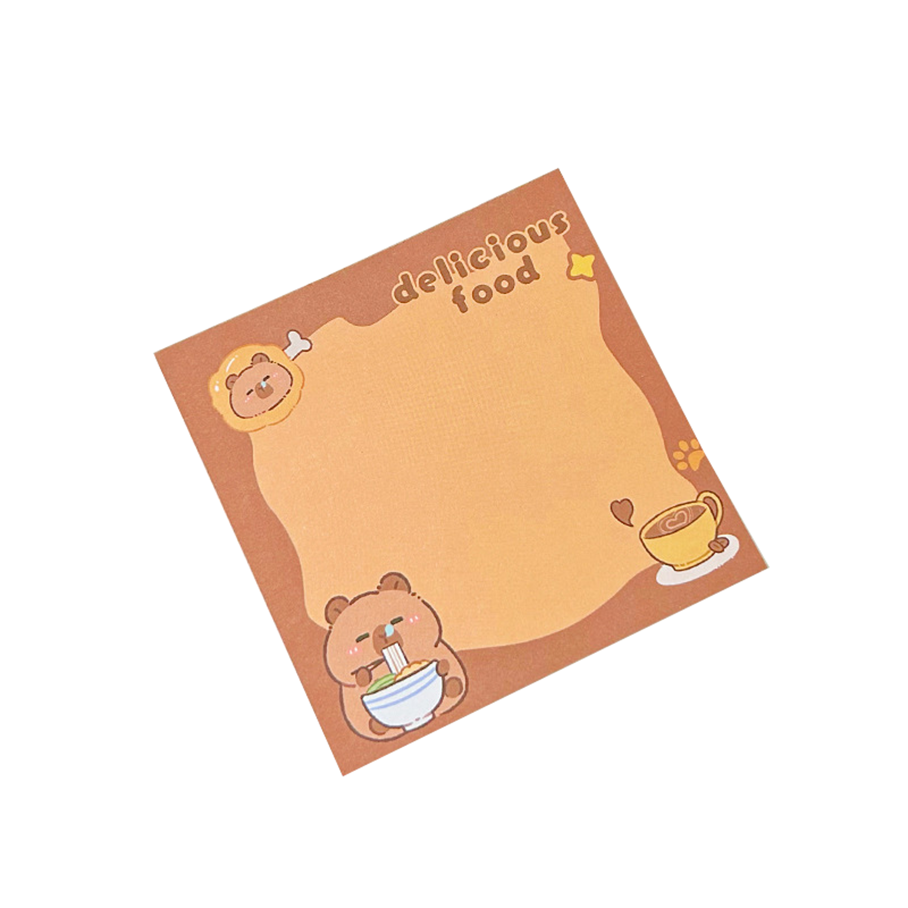 Capybara Memo Pad Cute Cartoon Stationery Notes For School And Office 8