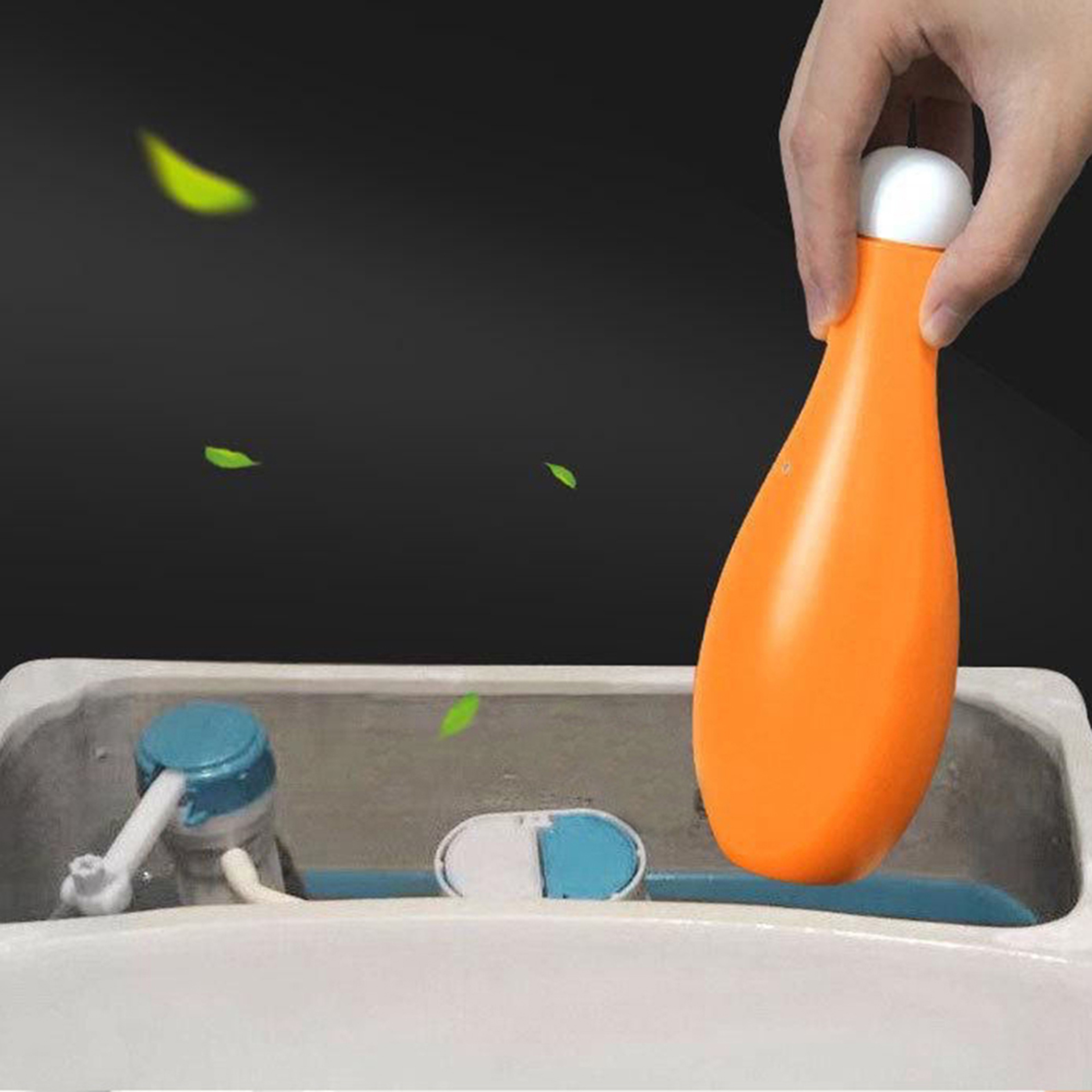 Automatic Toilet Bowl Cleaner Tablets Slow Release Tank Freshener For Odor Free Cleaning 4