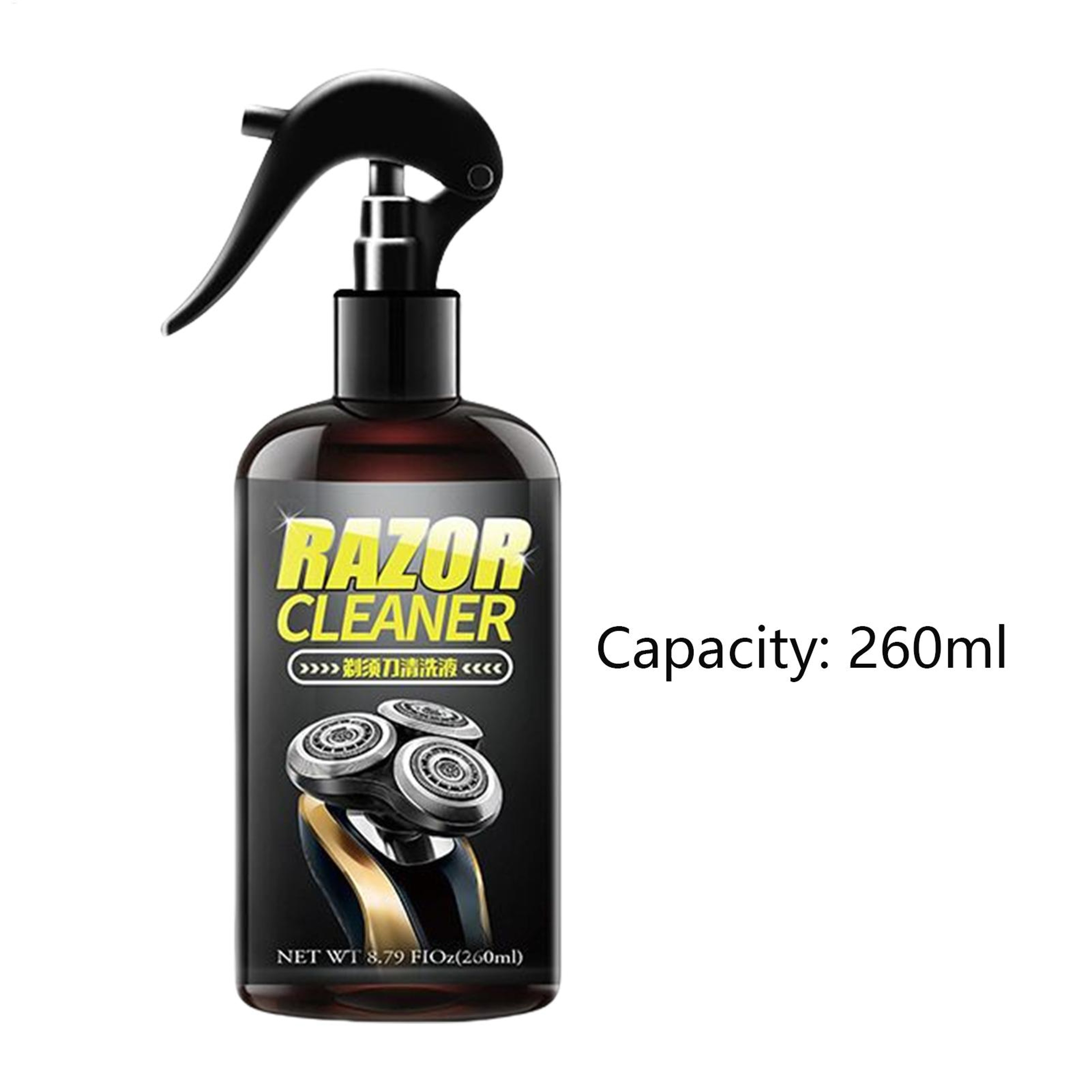 Electric Shaver Cleaning Spray Odorless Razor Cleaner & Rust Protection Solution – view 6
