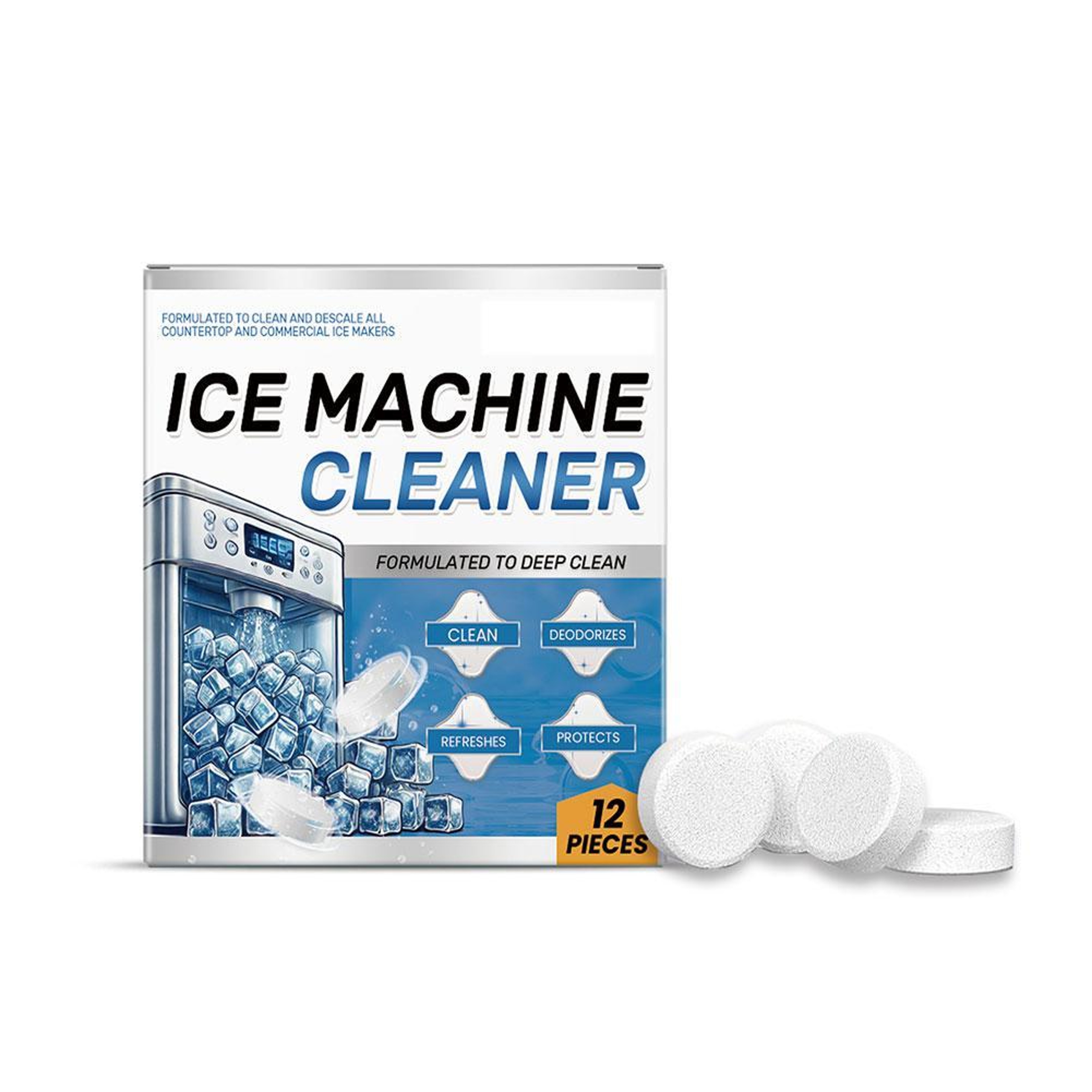 Ice Machine Cleaner Tablets for Deep Descaling and Fresh Odor Free Ice Makers – view 6
