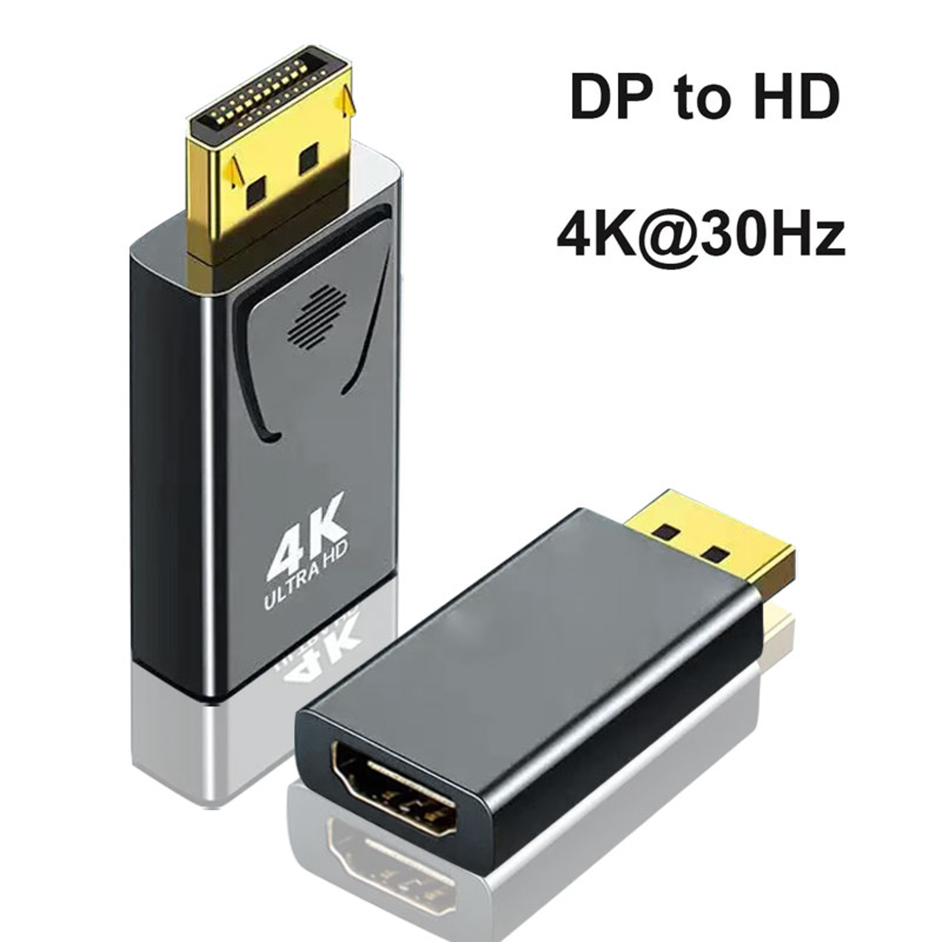 DisplayPort to HDMI Adapter Cable for Smooth Audio Video Streaming – view 1