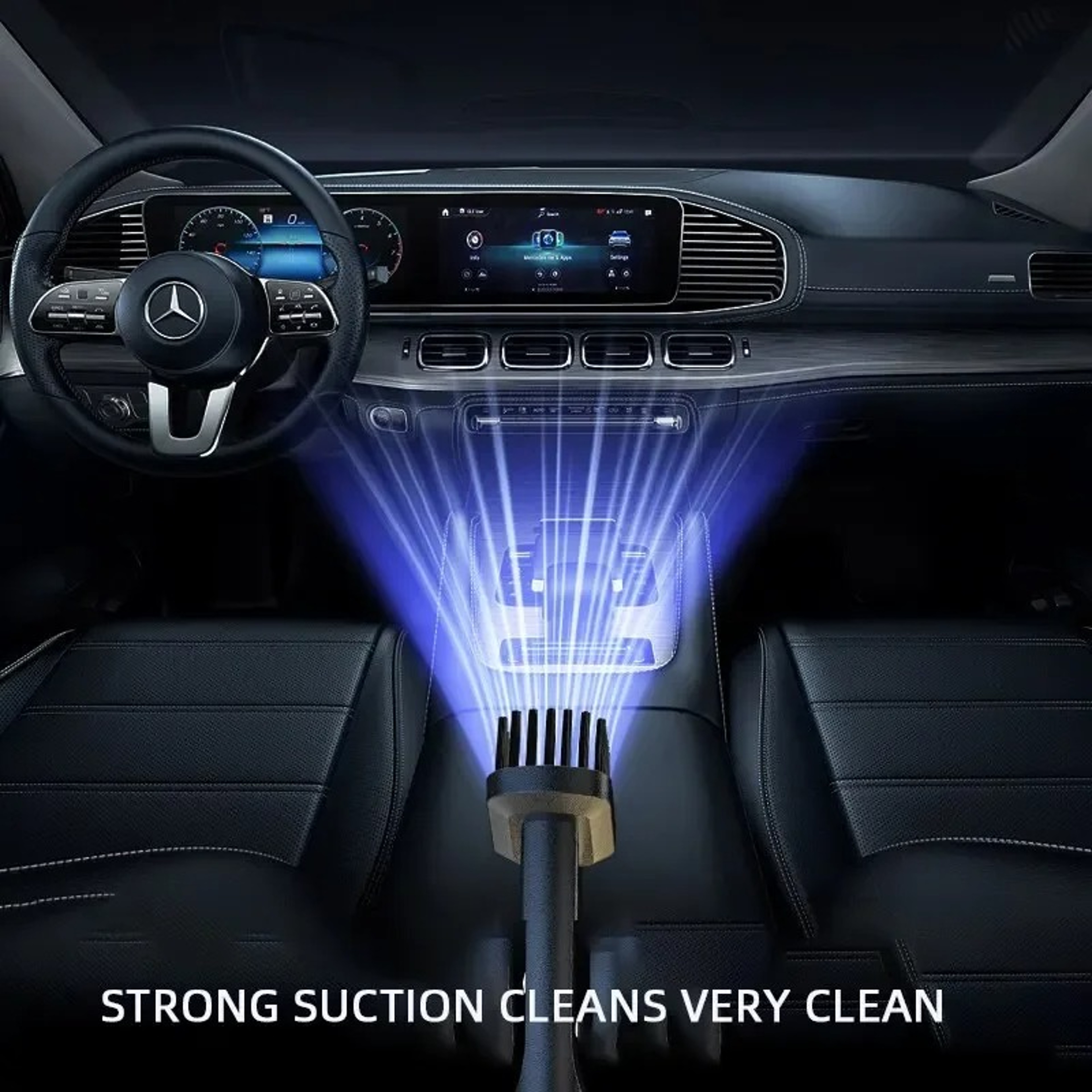 Cordless Car Vacuum Cleaner with USB Charging for Car, Home & Pet Hair Cleaning – view 4