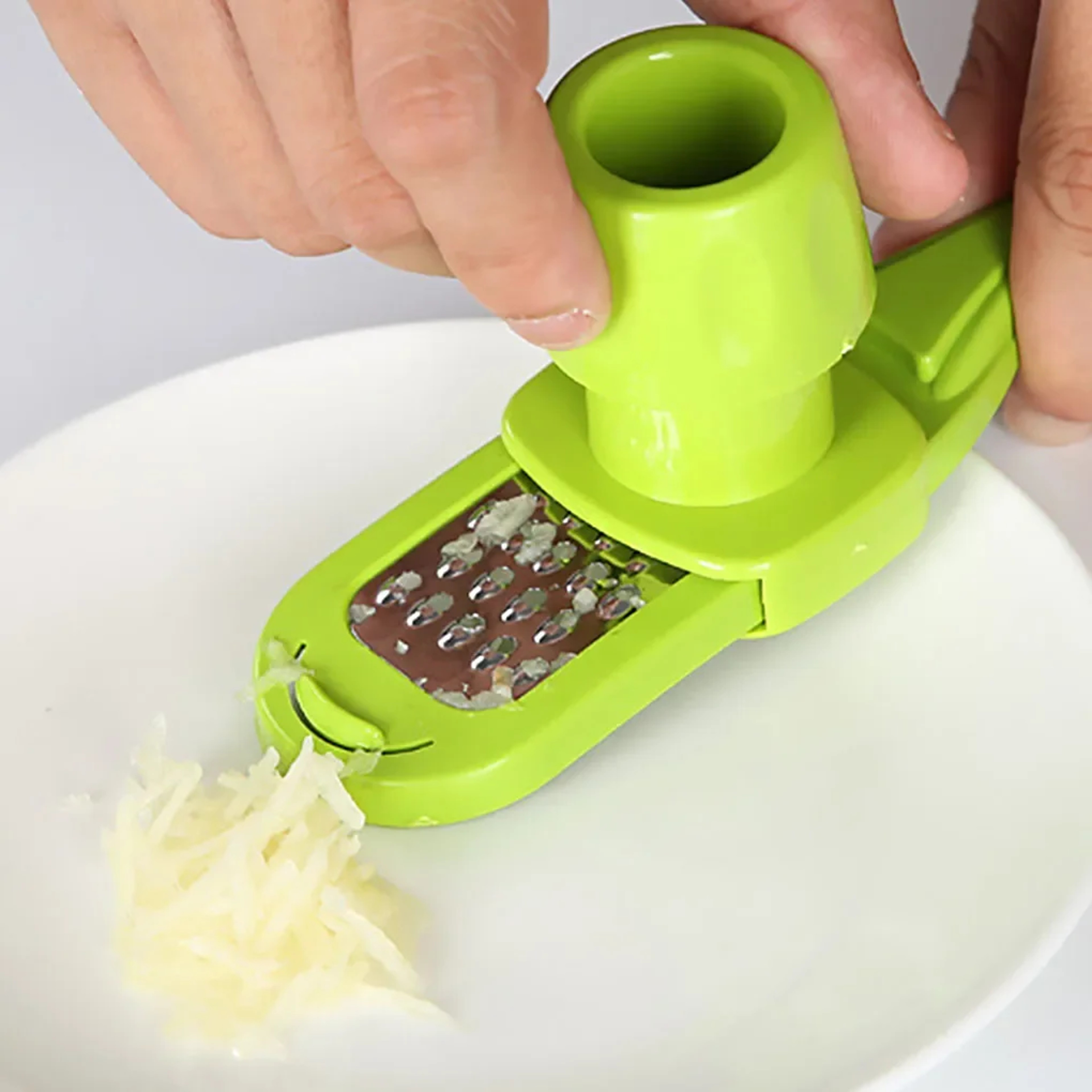 Multi Function Garlic Press and Ginger Grinder Kitchen Tool – view 2