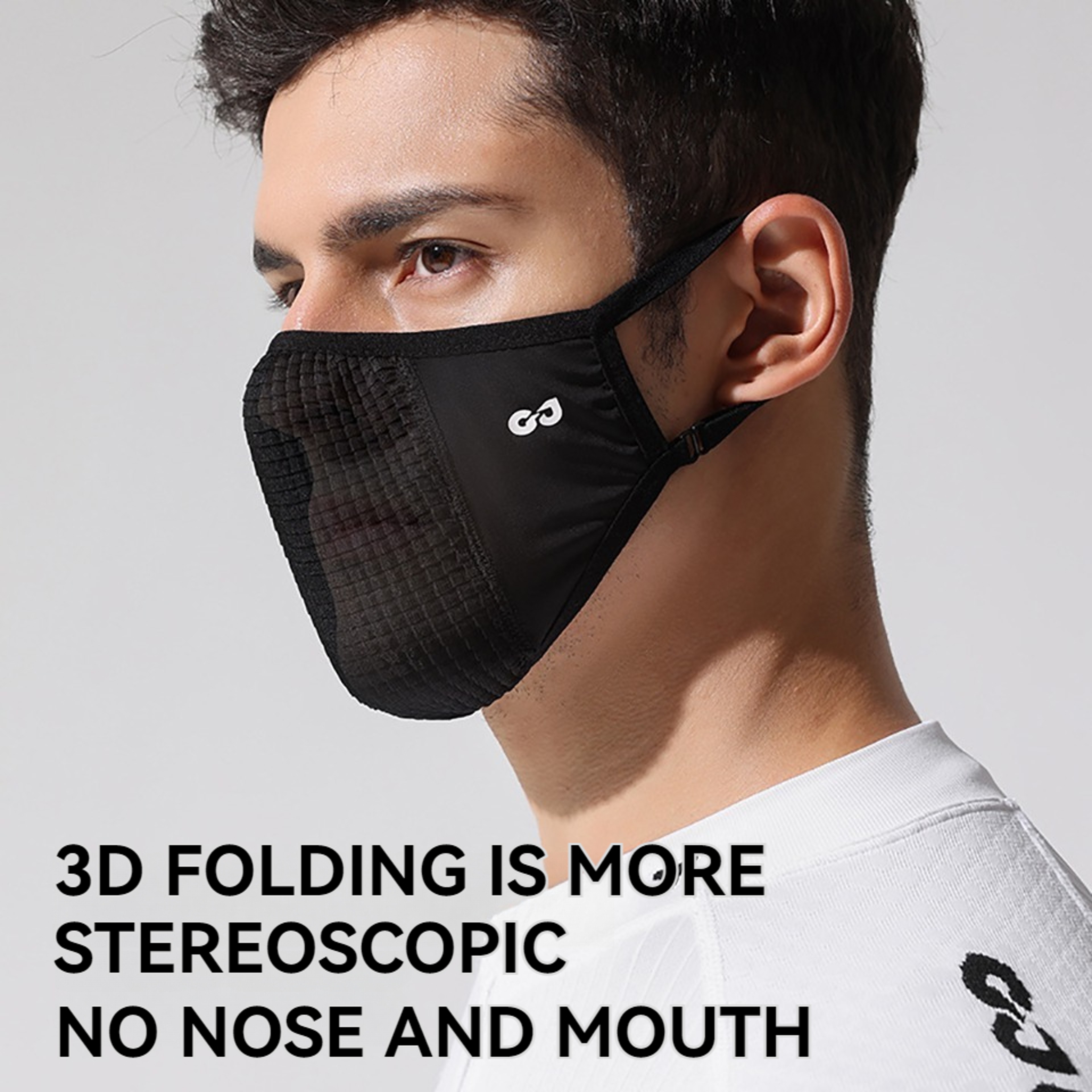Ice Silk Cycling Face Mask Breathable Dust Protection For Outdoor Sports 4
