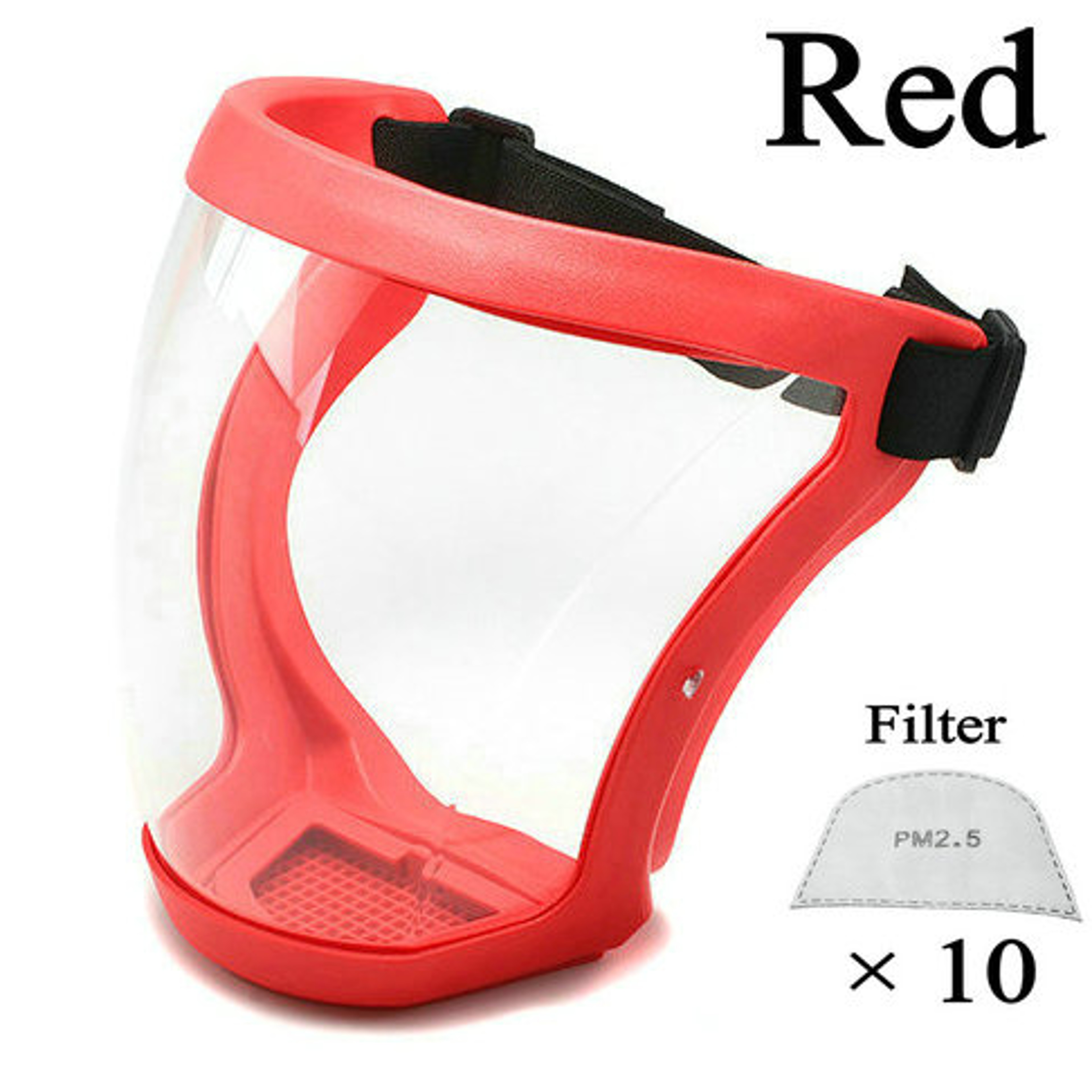 ClearGuard Full Face Shield Safety Glasses For Dust Wind  Splash Protection 8