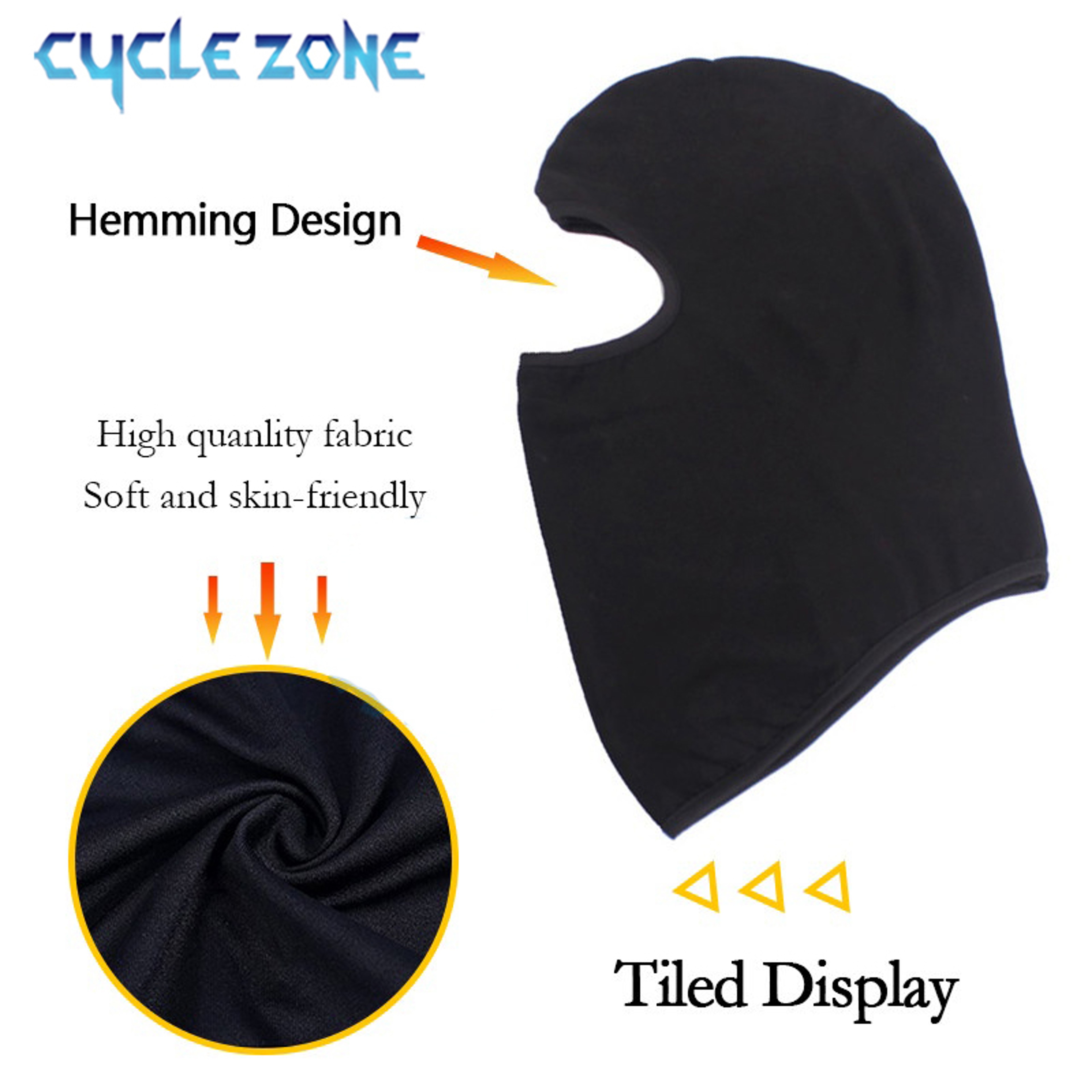 All Season Balaclava Face Mask for Cycling & Motorcycle Riding UV Windproof Neck Cover – view 4