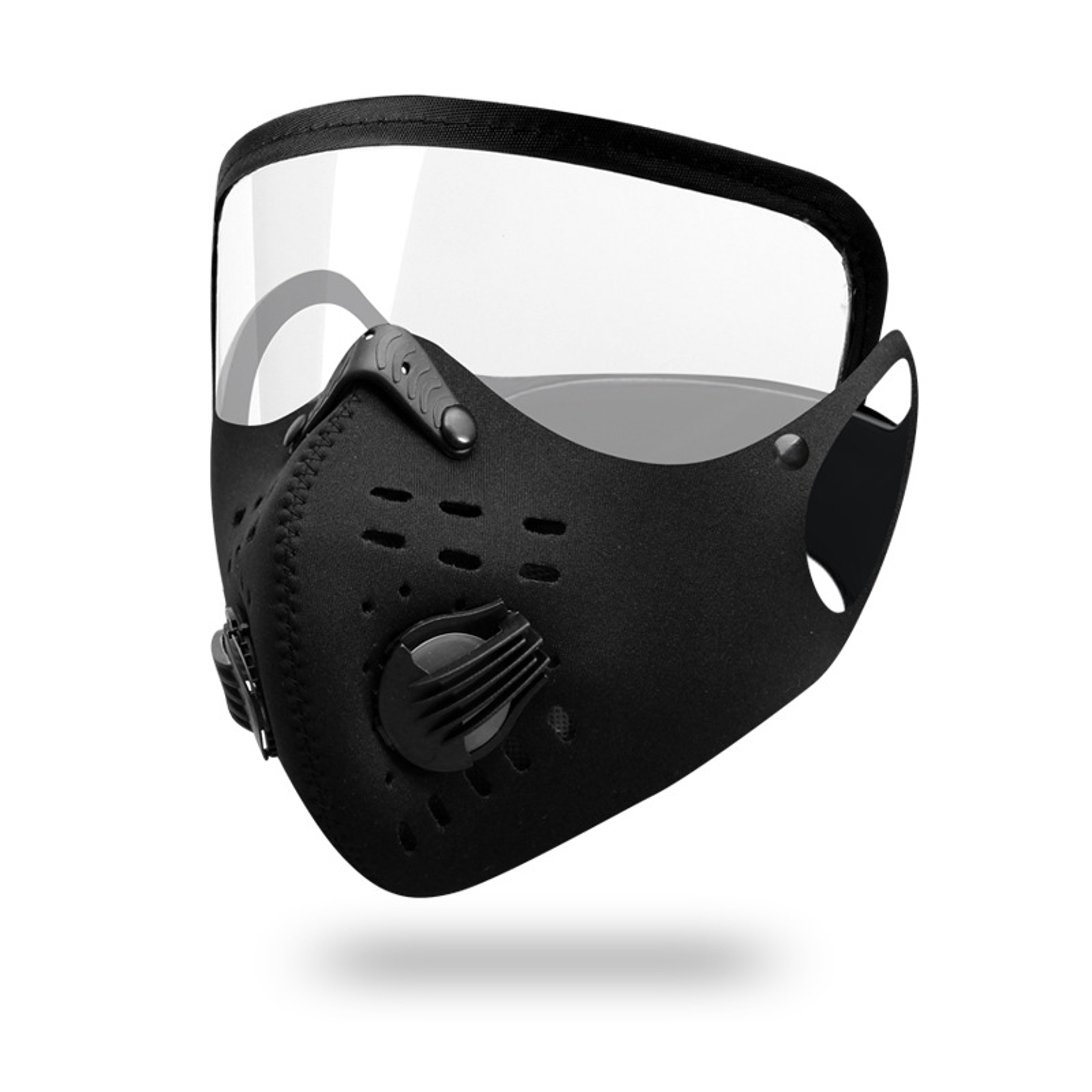 ThermoShield Cycling Face Mask With Goggles For Windproof Dust Protection 1