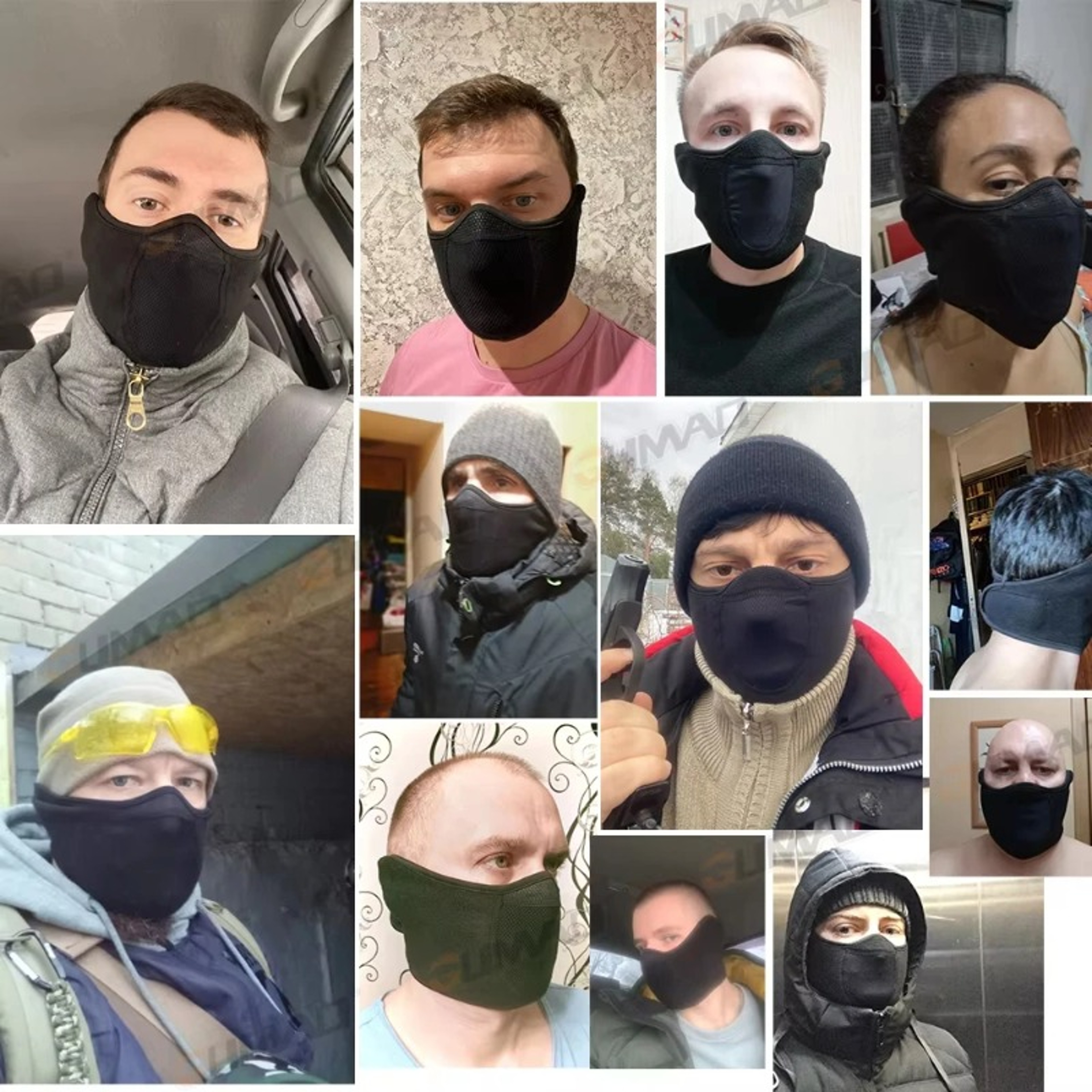 ArcticShield Winter Face Mask Windproof Balaclava for Cycling Running & Outdoor Sports – view 4