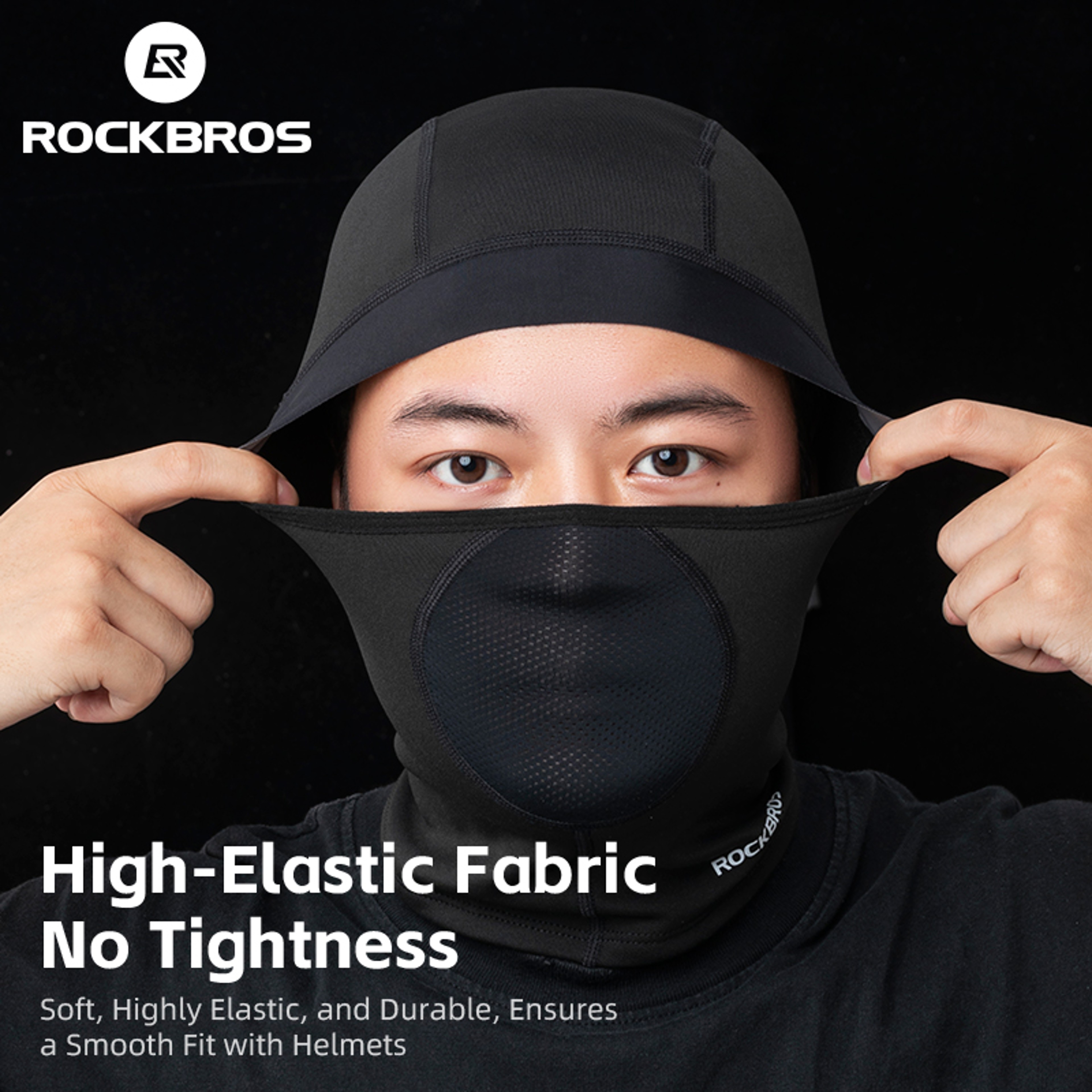 ROCKBROS Thermal Winter Balaclava Windproof Cycling  Ski Face Mask 3
