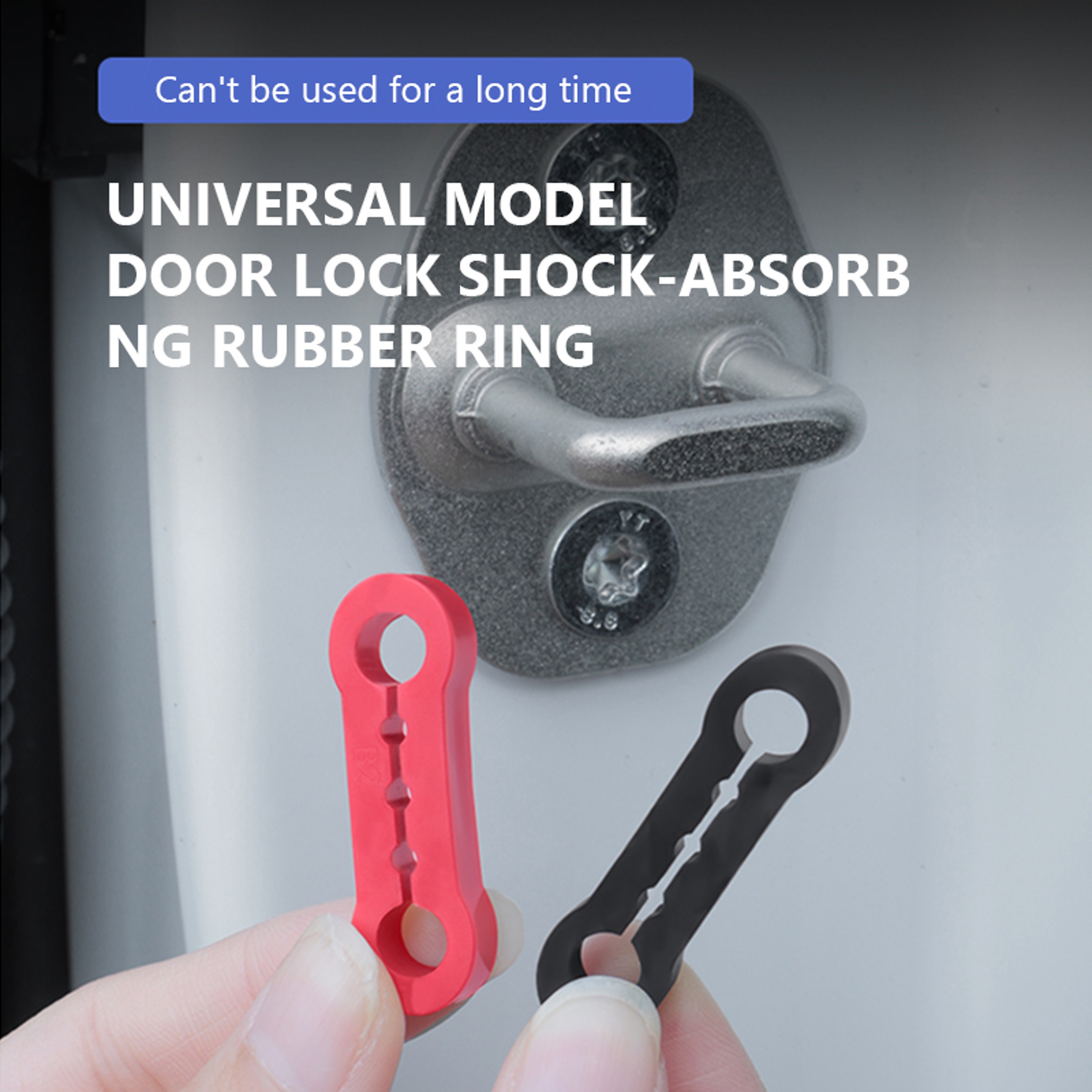 SilentDrive Car Door Shock Absorber Pads Universal Soundproof Anti Vibration Buffers 3