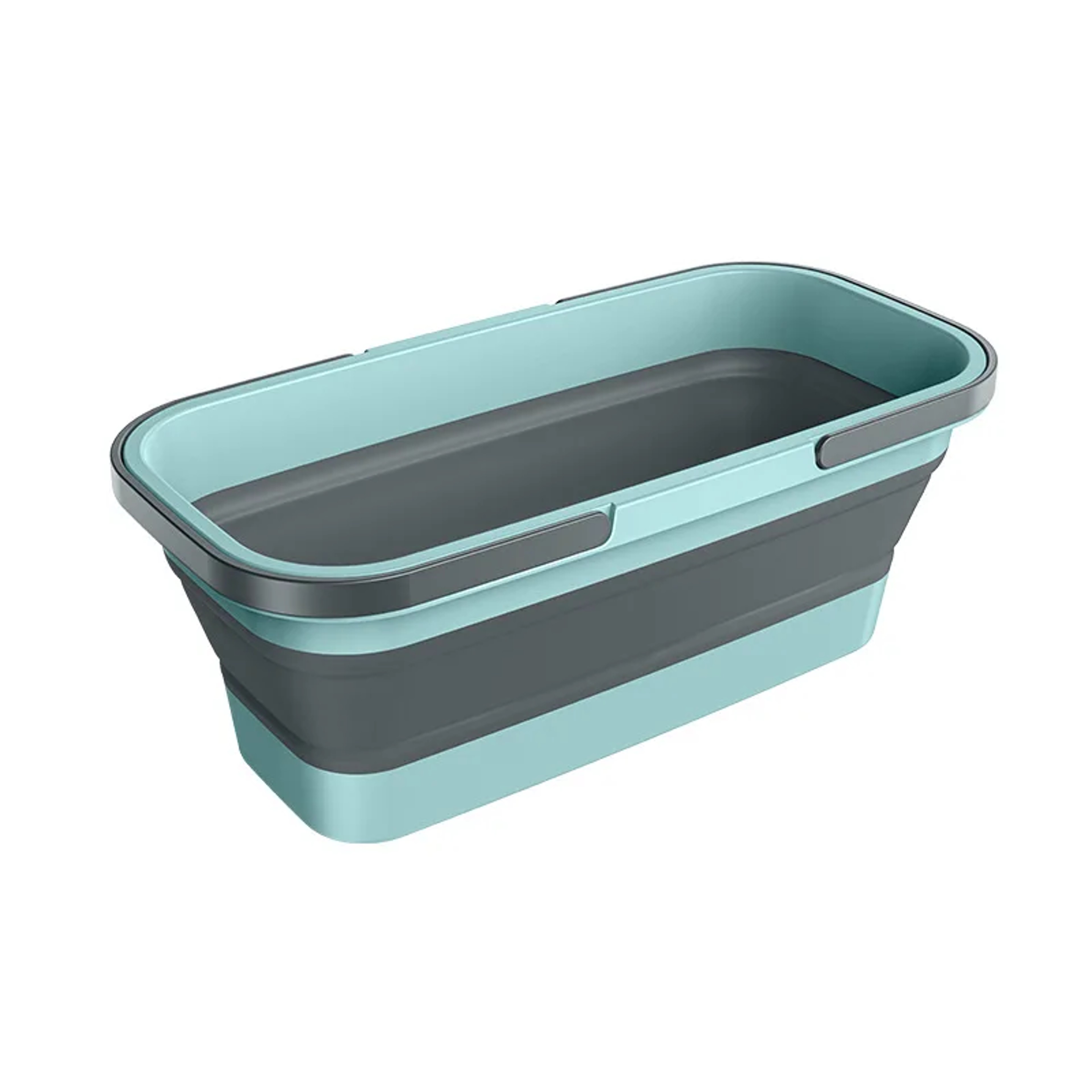 Foldable Collapsible Cleaning Bucket & Laundry Basket with Handle – view 8