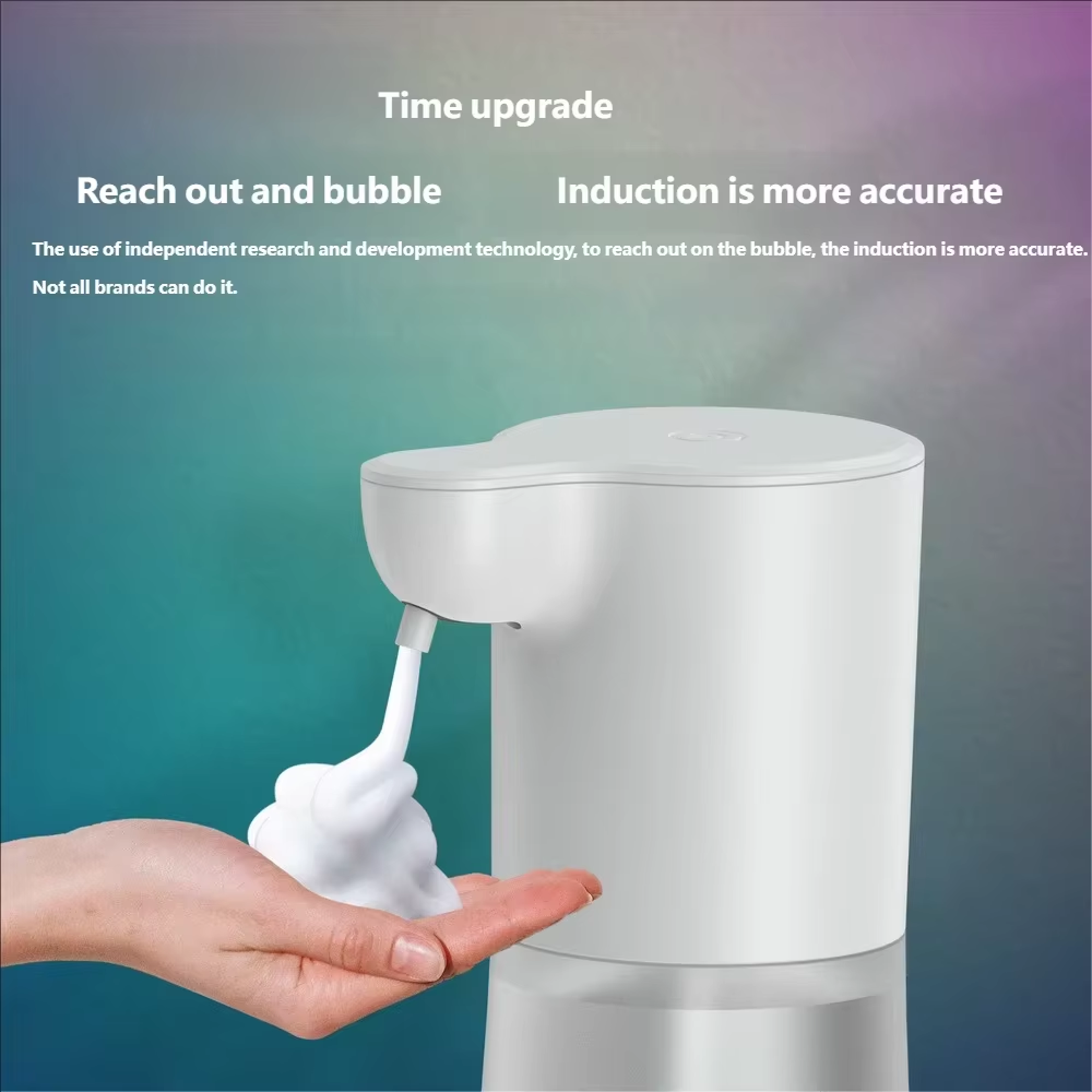 Touchless Automatic Foam Soap Dispenser USB Rechargeable Smart Sensor 3