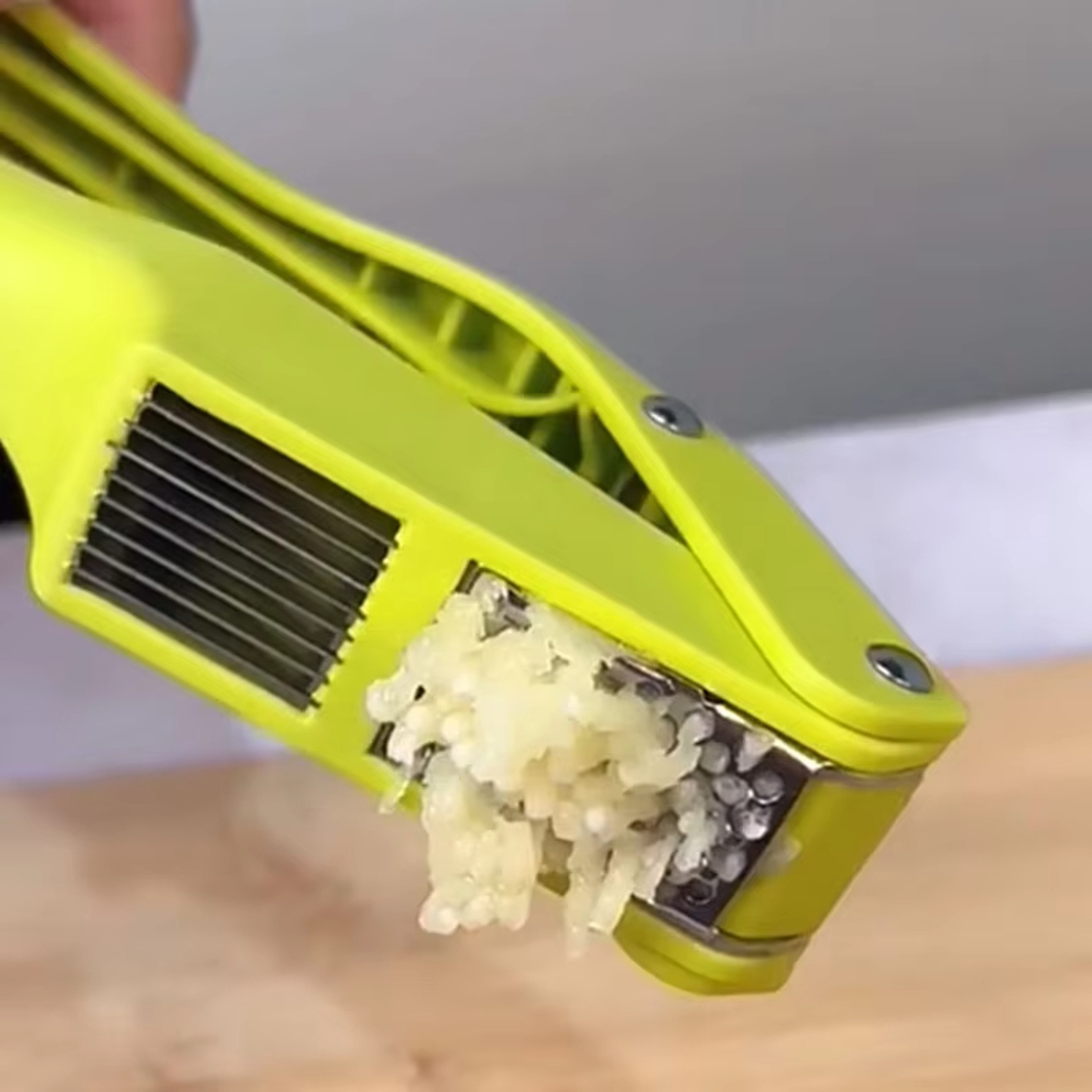 Garlic Press  Slicer Manual Kitchen Tool For Fast Prep 2
