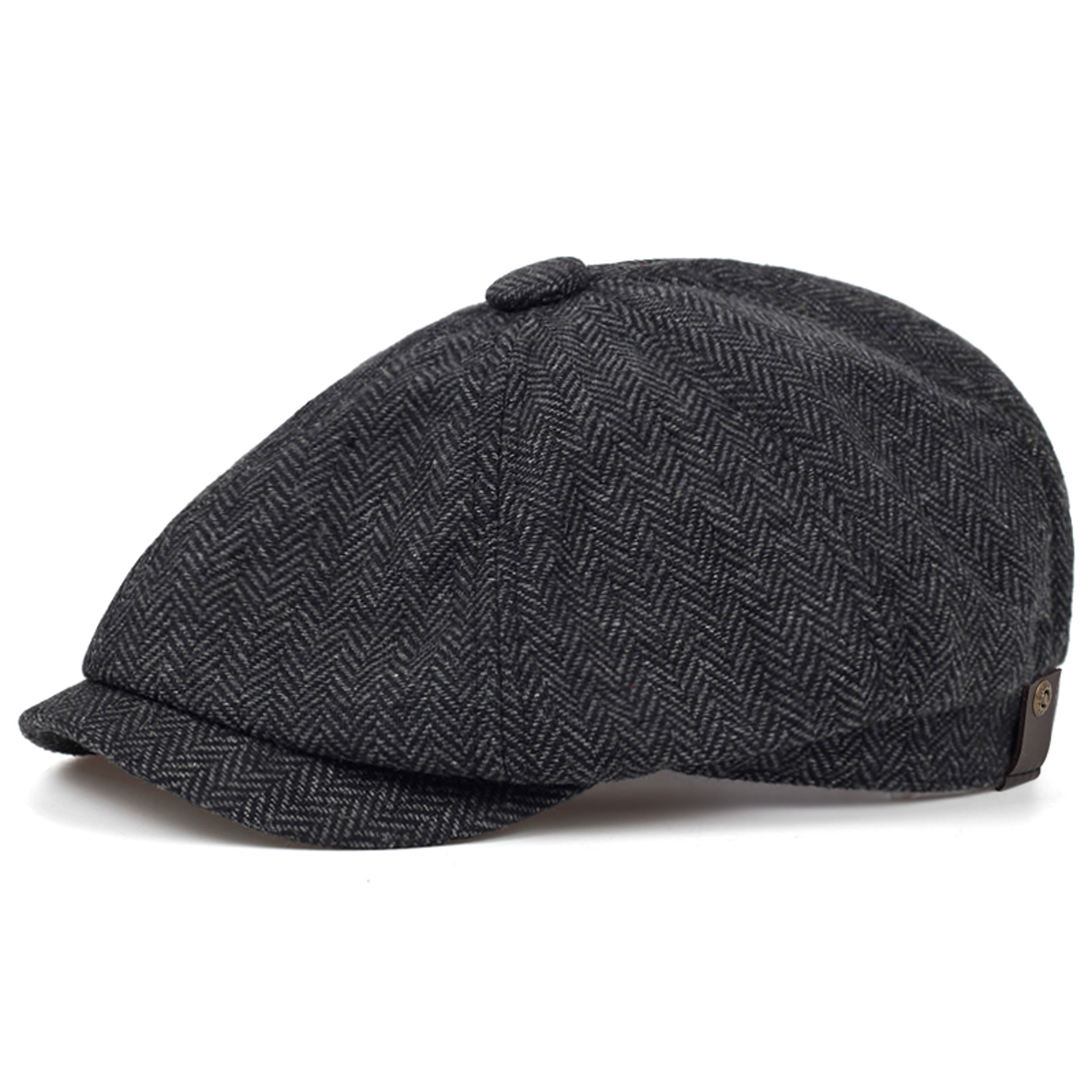 Classic Men Newsboy Cap & Ivy Hat for Big Heads Warm Autumn Winter Beret Style – view 6